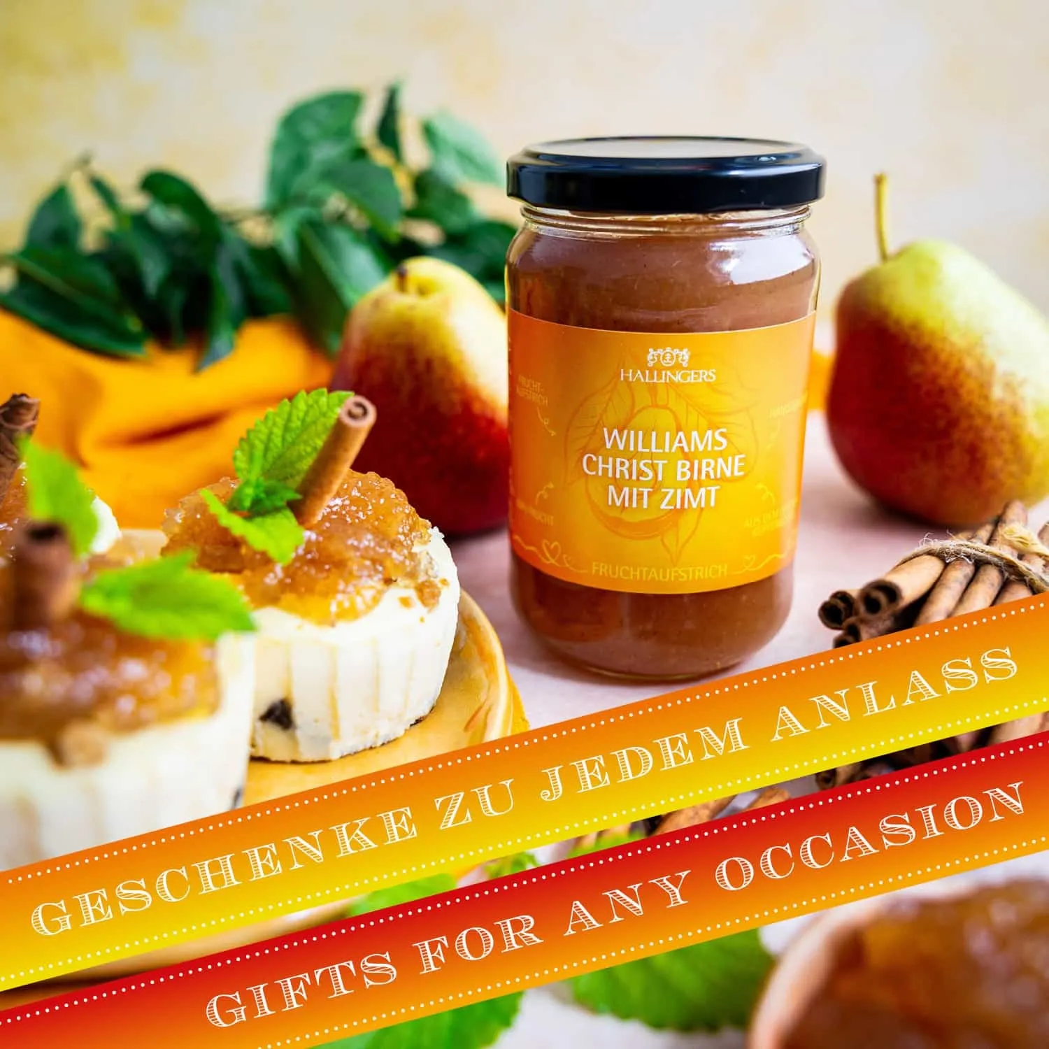 Das perfekte Geschenk oder Mitbringsel! Mit einem festlichen Weihnachtsgruß, der nur noch verschenkt werden muss  was für eine tolle Idee!