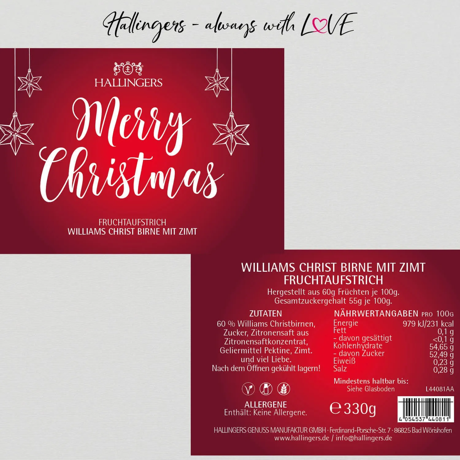 Merry Christmas (Konfitüre)