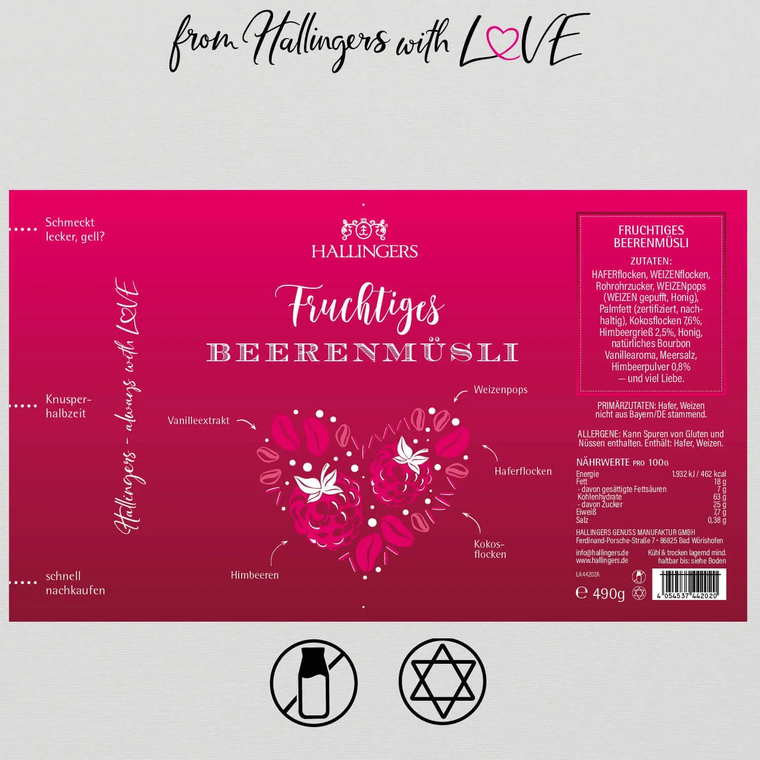 Fruchtiges Beeren Müsli (Beeren-Müsli)