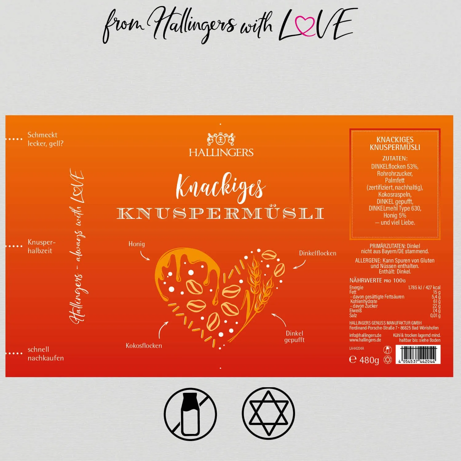 Knackiges Knusper Müsli (Knusper-Müsli)