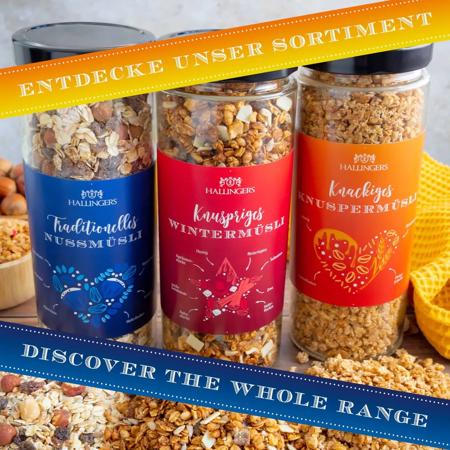 Ein Morgengedicht aus Nüssen und Körnern!