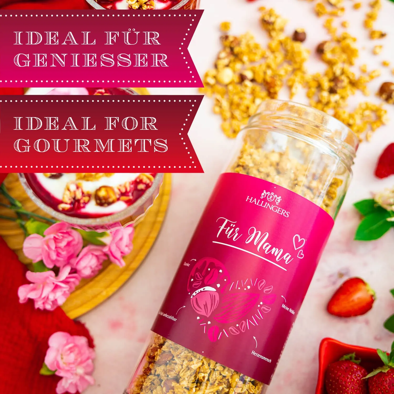 Das Leibfrühstück unserer Schokoladenmanufaktur-Genussmäuse!