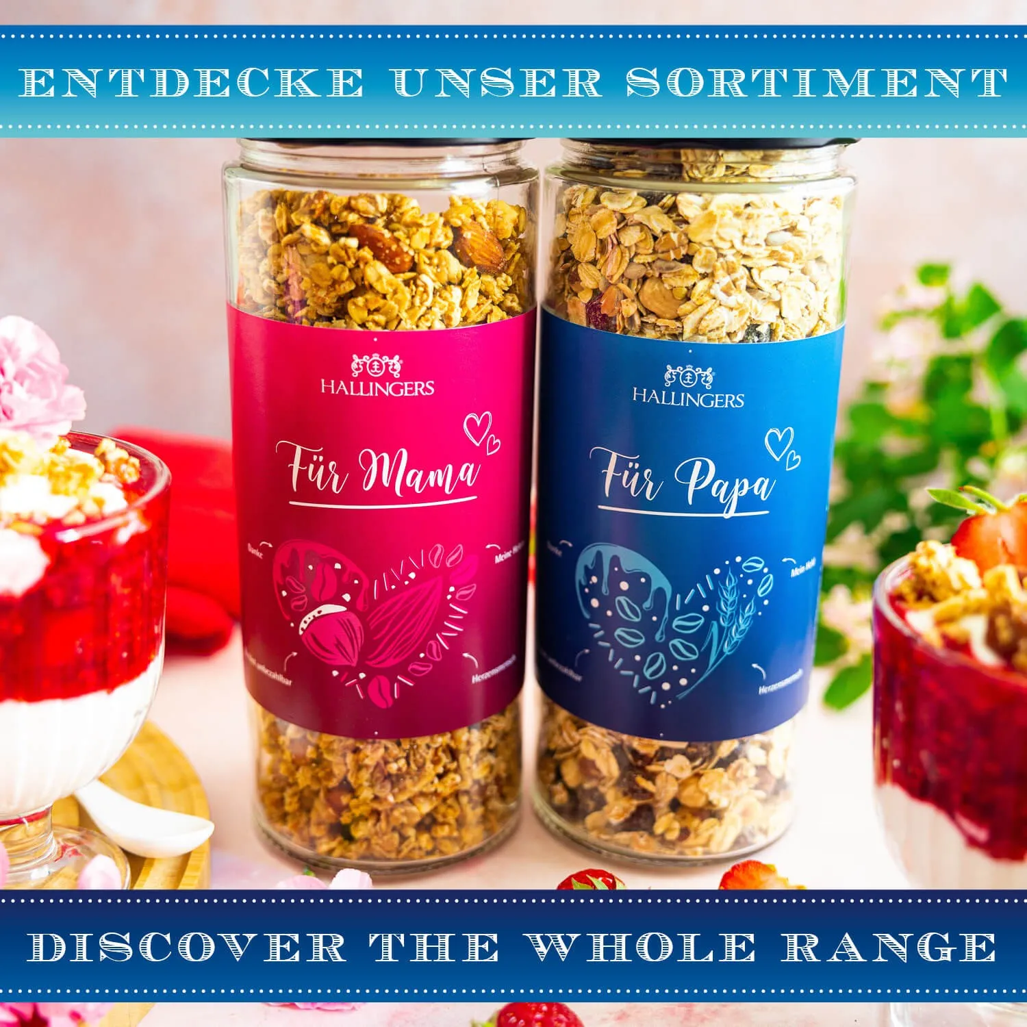 Ein Morgengedicht aus Nüssen und Körnern! Einen besseren Start gibt es nicht - hole die frische pure Natur direkt in die Schüssel deines Papas!