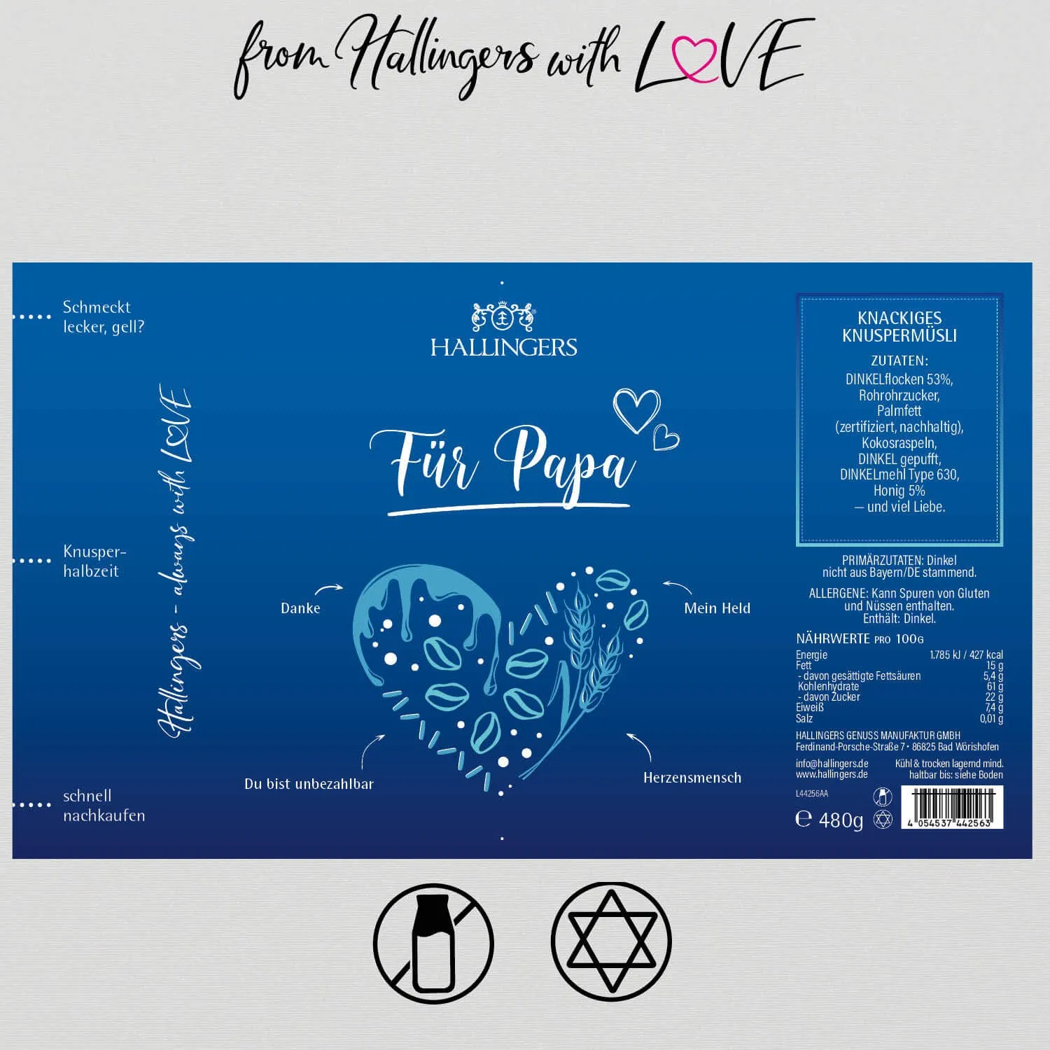 Für Papa (Nuss-Müsli)