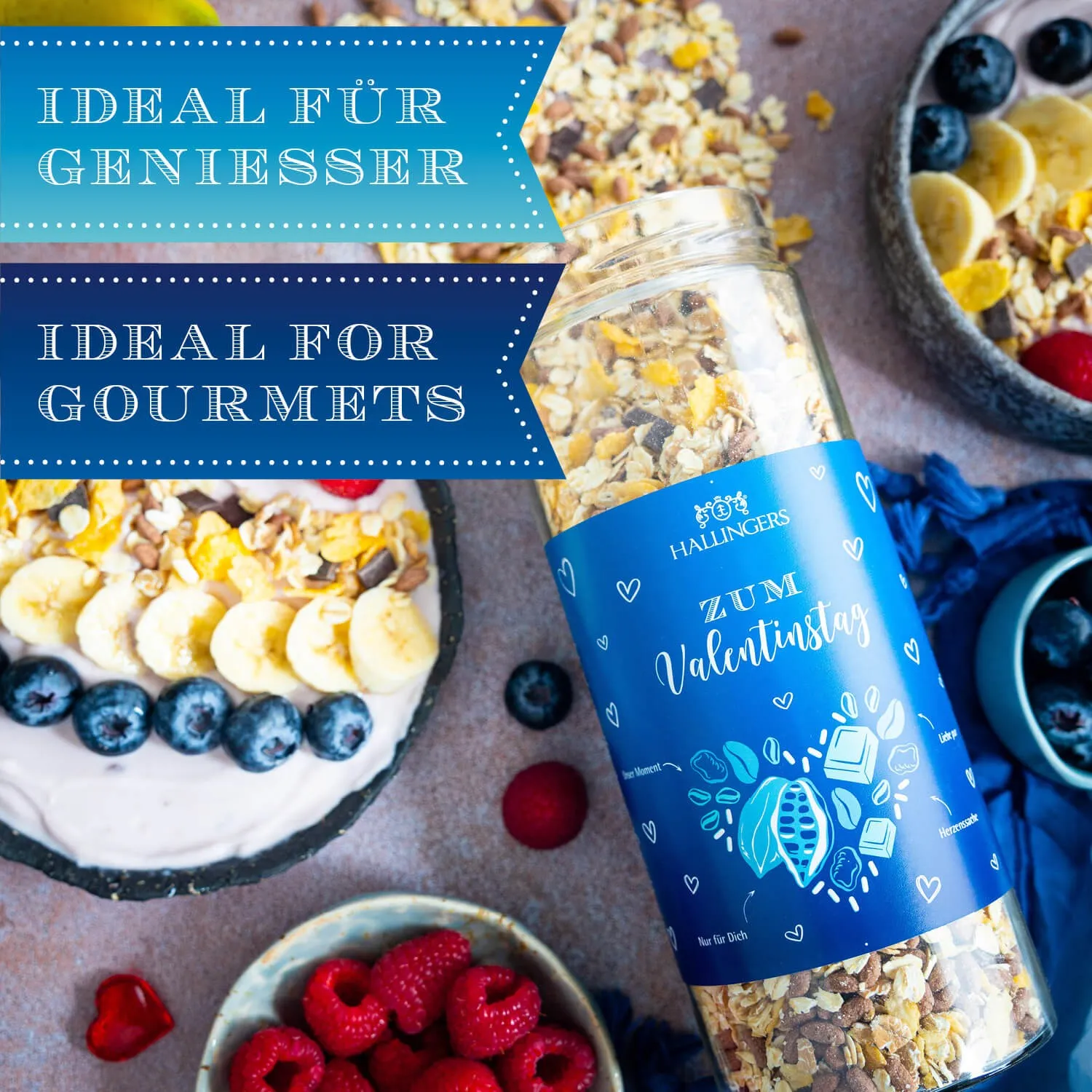 Das Leibfrühstück unserer Schokoladenmanufaktur-Genussmäuse!