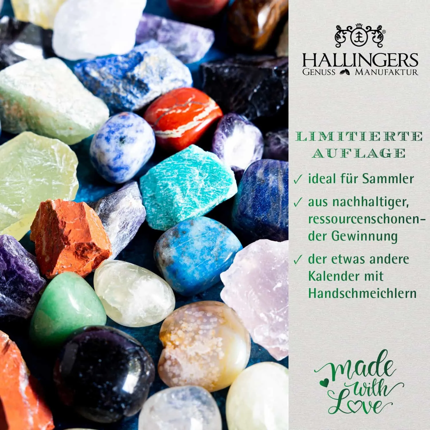 Steine zum Sammeln, Ausstellen und Basteln!