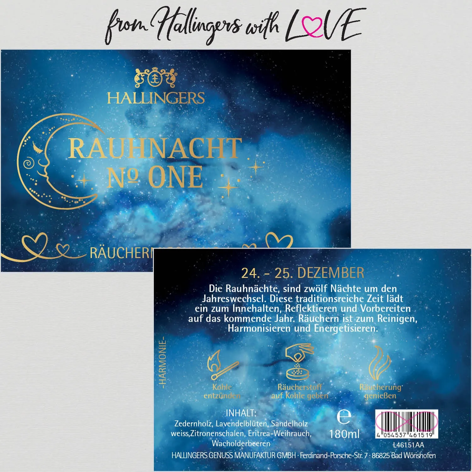 Rauhnacht No. One - Harmonie (Räucherwerk - No. 1)