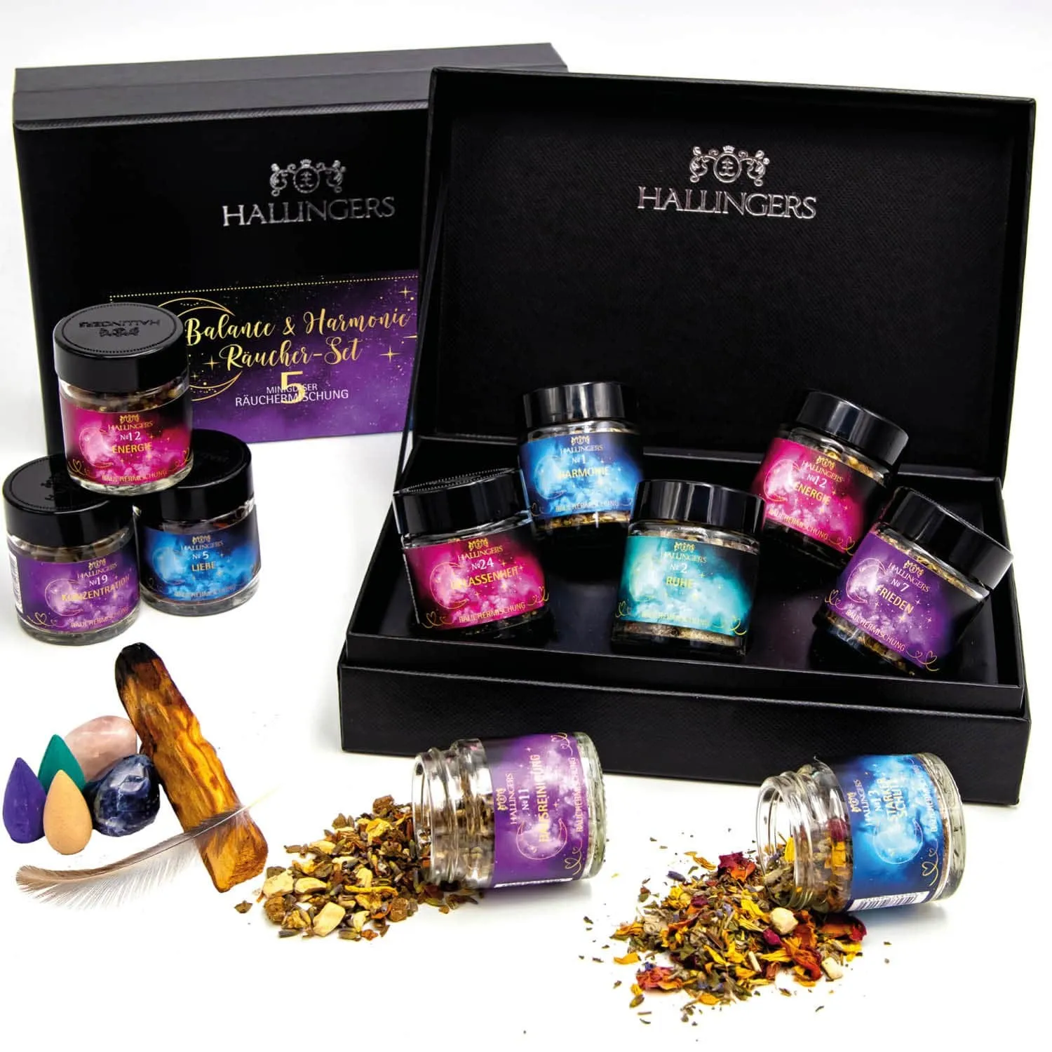 100 % Natur und frei von unerwünschten Zusätzen  ohne künstliche Duftauffrischer, einfach Kräuter & Harze pur