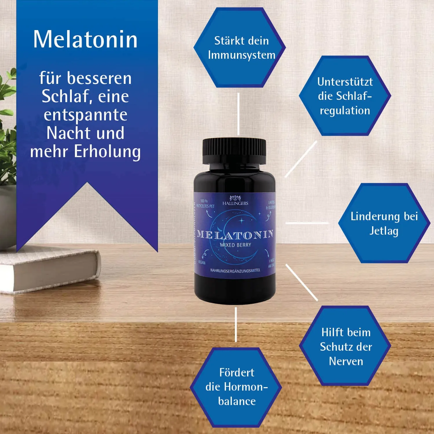 VEGAN, frei von Gentechnik, Konservierungsstoffen und Nanopartikeln