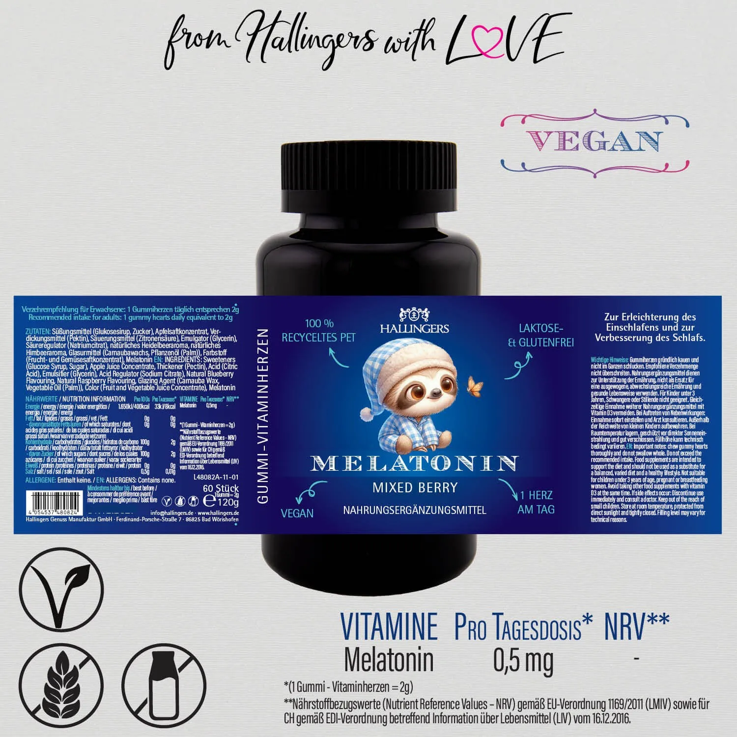 Melatonin Kinder Faultier L (Melatonin)