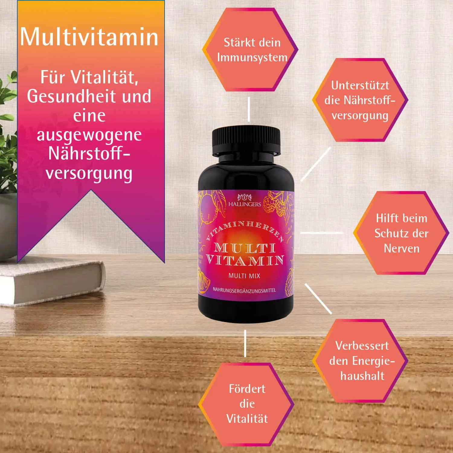 VEGAN, frei von Gentechnik, Konservierungsstoffen und Nanopartikeln