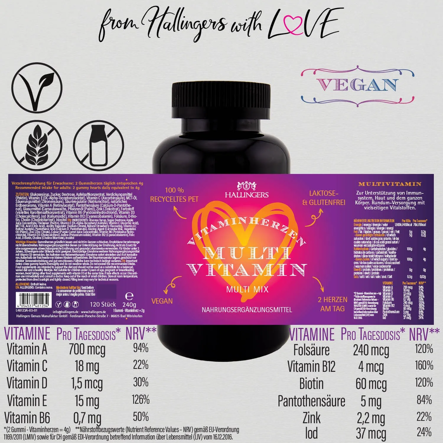 Multi Vitamin Herz XL (Nahrungsergänzungsmittel)