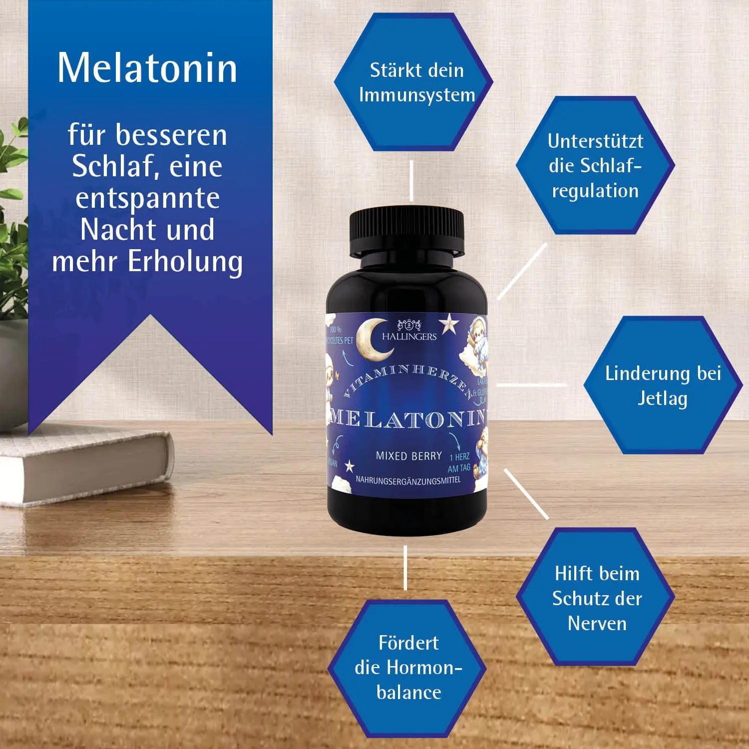 VEGAN, frei von Gentechnik, Konservierungsstoffen und Nanopartikeln