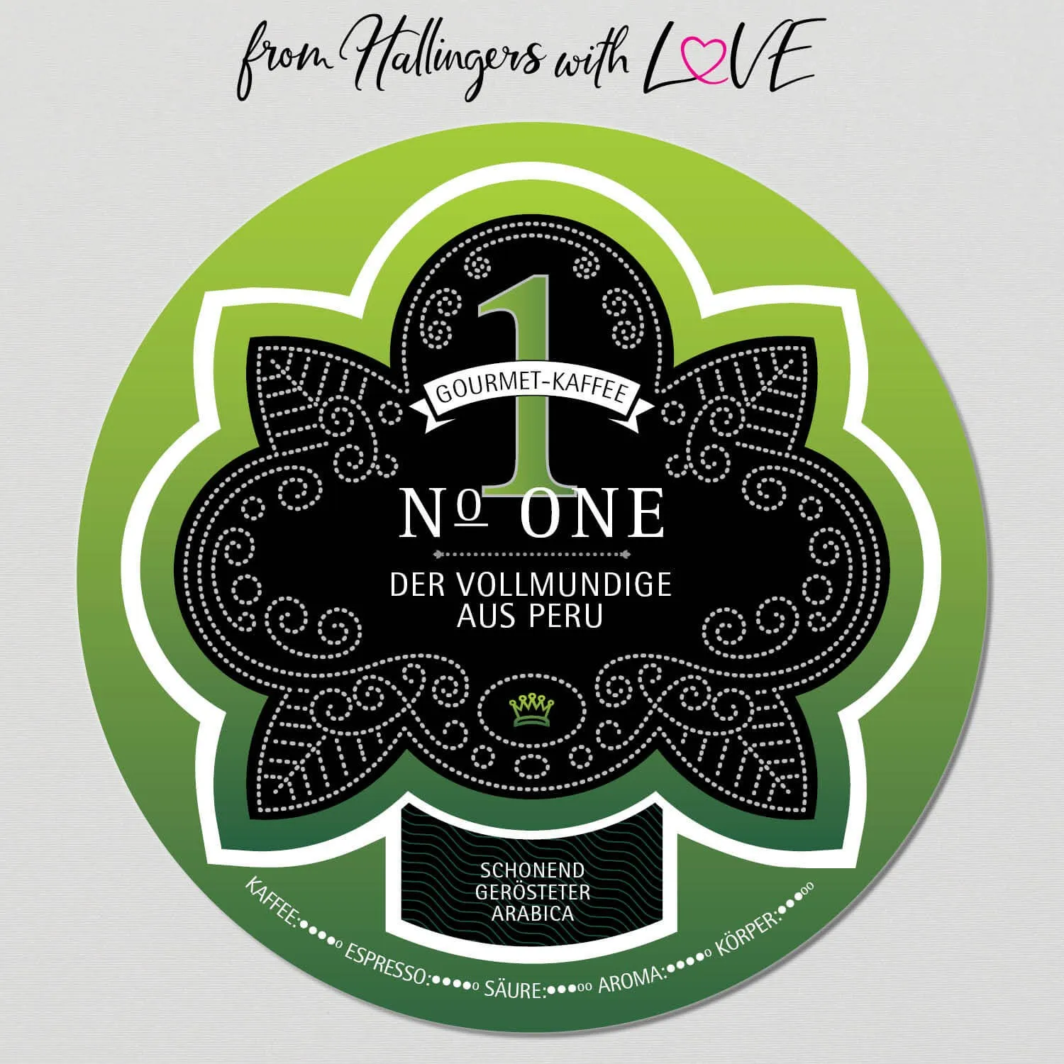 10x 500g No. One (Arabica Kaffee)