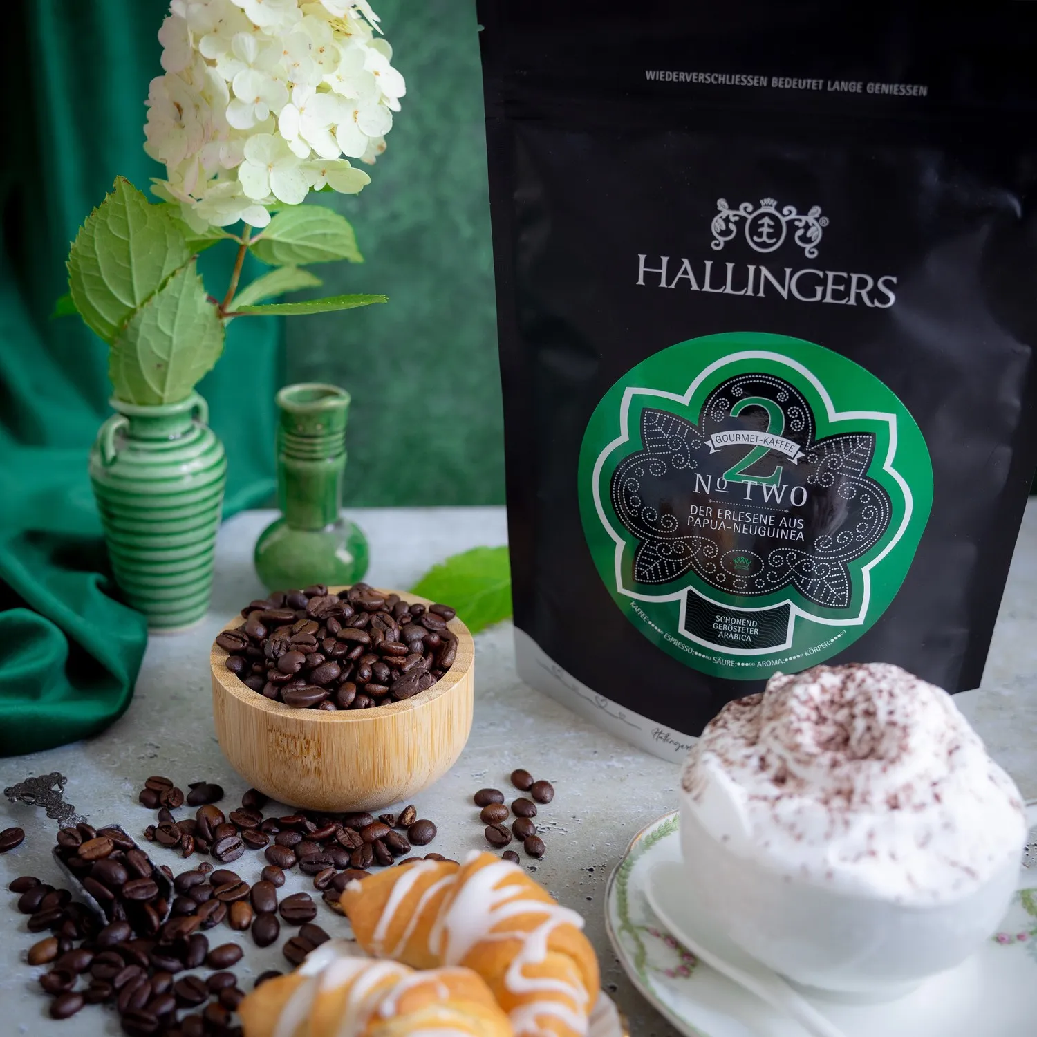 Handwerkliche Tradition: In kleinen Chargen geröstet für ein optimales Aroma.