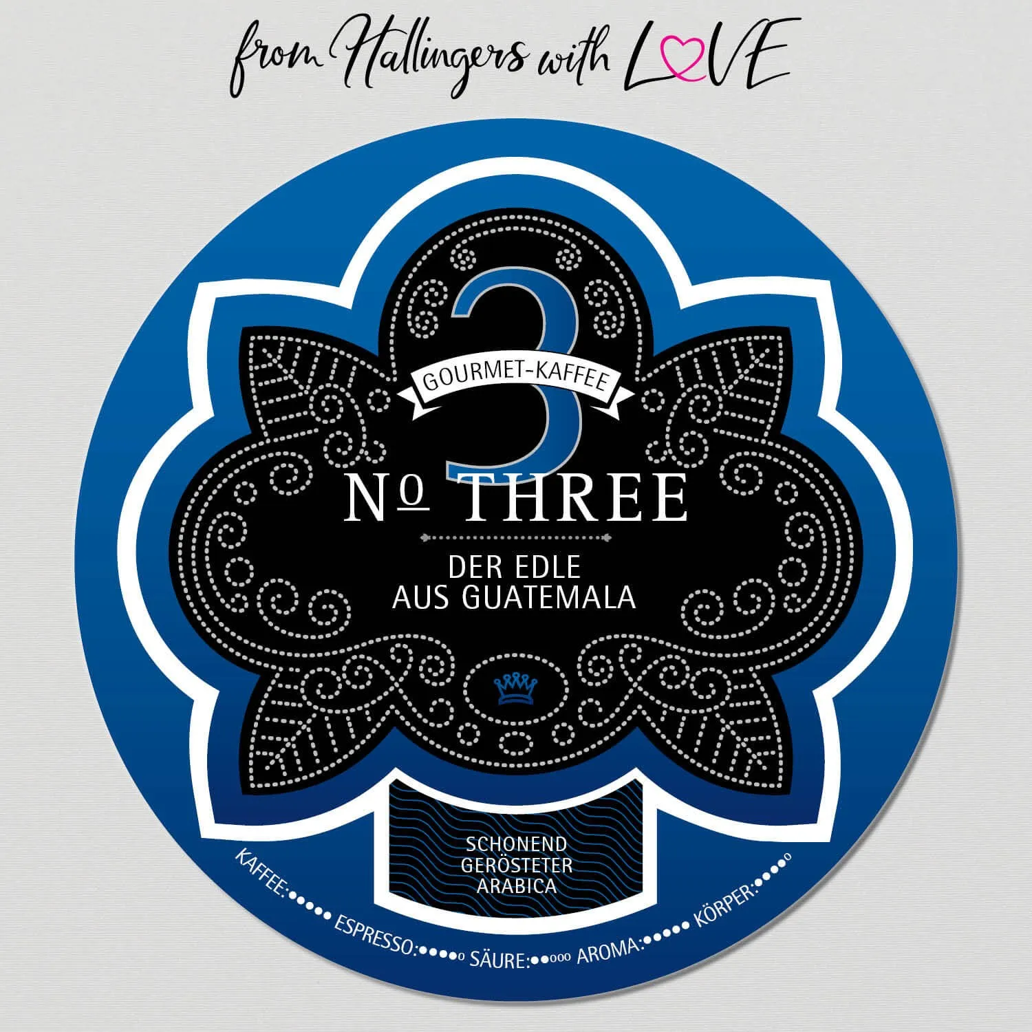 10x 500g No. Three (Arabica Kaffee)