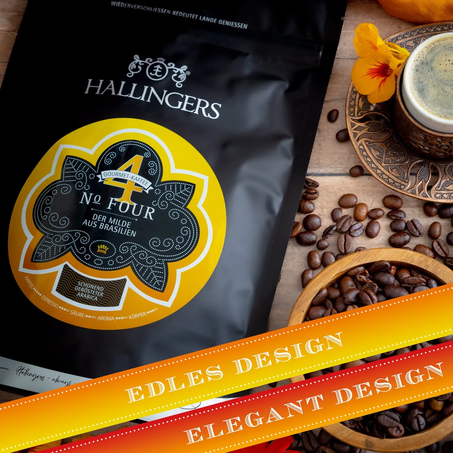 Das perfekte Geschenk für alle Kaffeeliebhaber und Genießer! Mit Liebe und Kaffee wird alles gut.