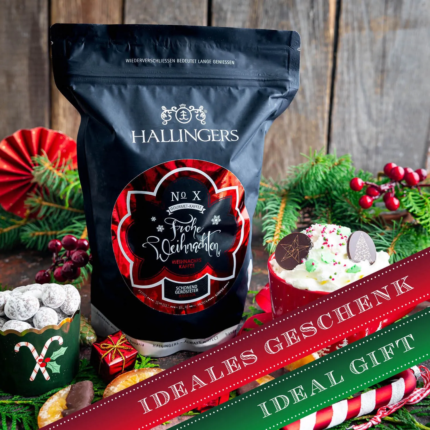 Das perfekte Geschenk für alle Kaffeeliebhaber und Genießer! Mit Liebe und Kaffee wird alles gut.