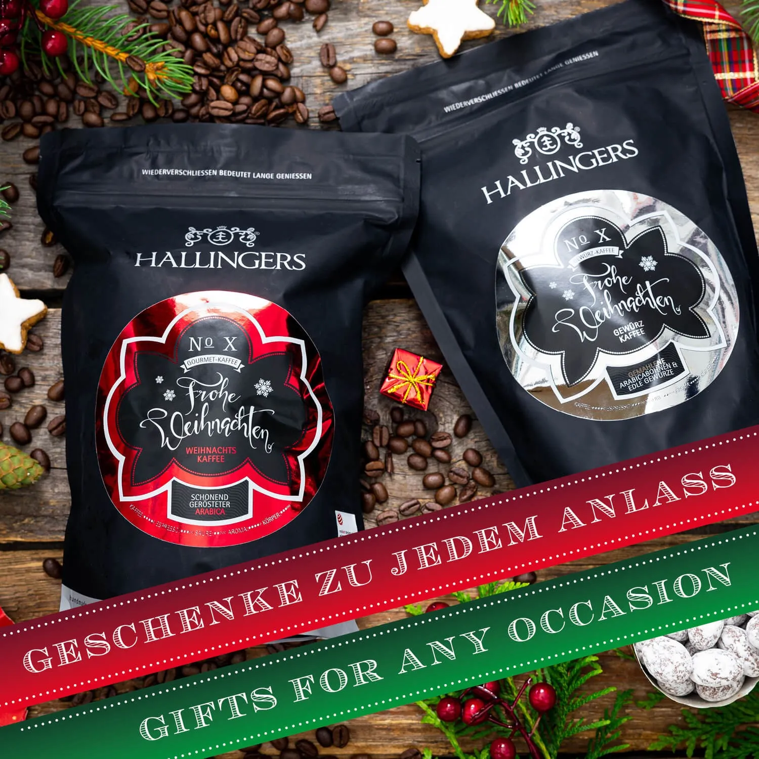 Der Duft von Kaffee erfüllt den Raum - vollaromatisch und ausgewogen, da bei niedrigen Temperaturen langzeit-geröstet!