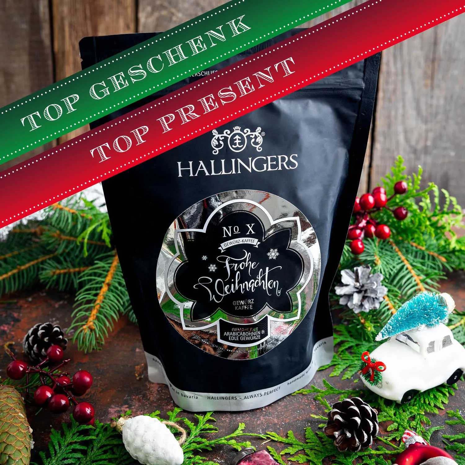 Das perfekte Geschenk für alle Kaffeeliebhaber und Genießer! Mit Liebe und Kaffee wird alles gut.