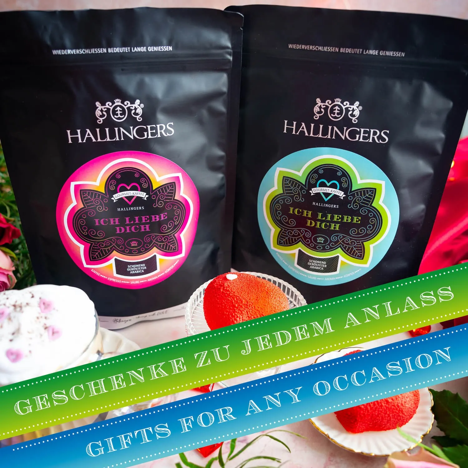 Der Duft von Kaffee erfüllt den Raum - vollaromatisch und ausgewogen, da bei niedrigen Temperaturen langzeit-geröstet!