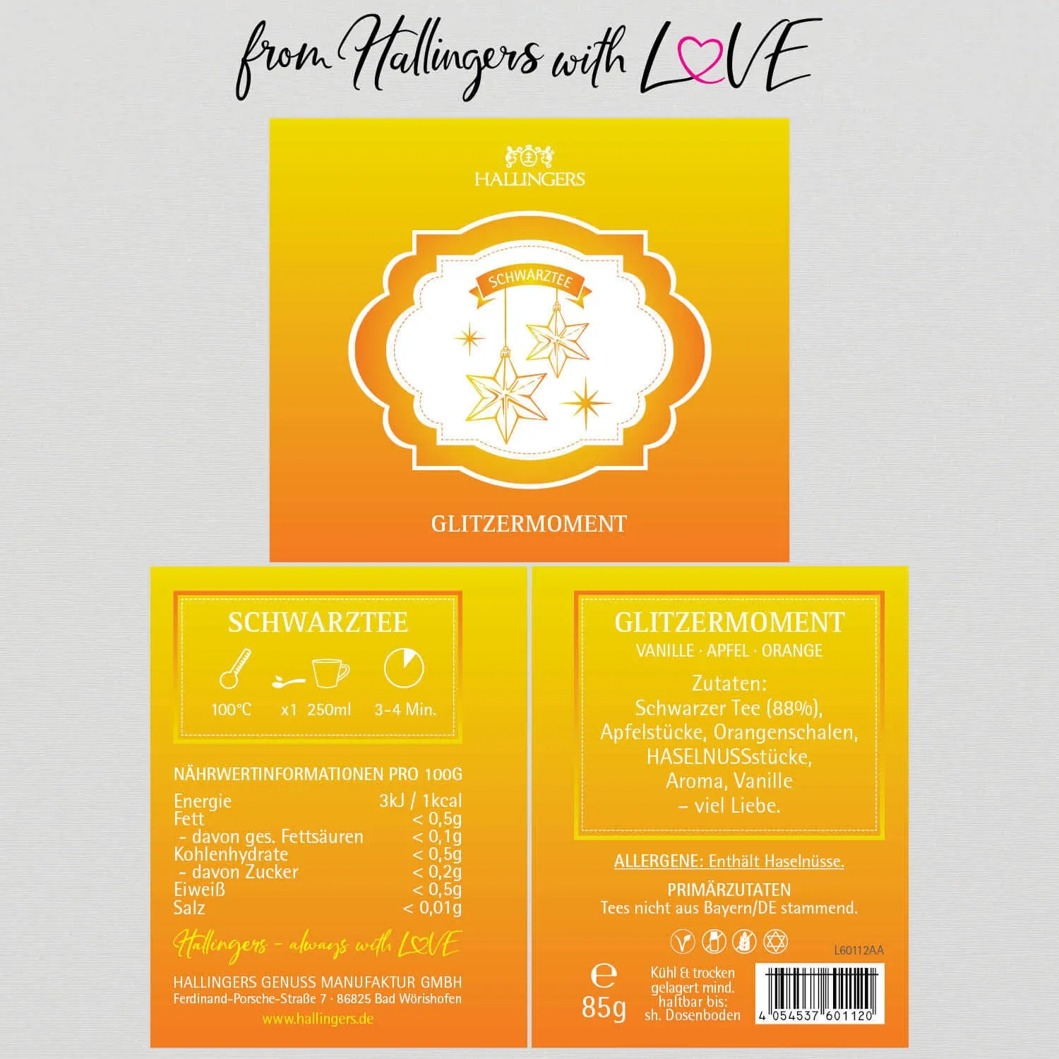 Glitzermoment (Schwarztee)