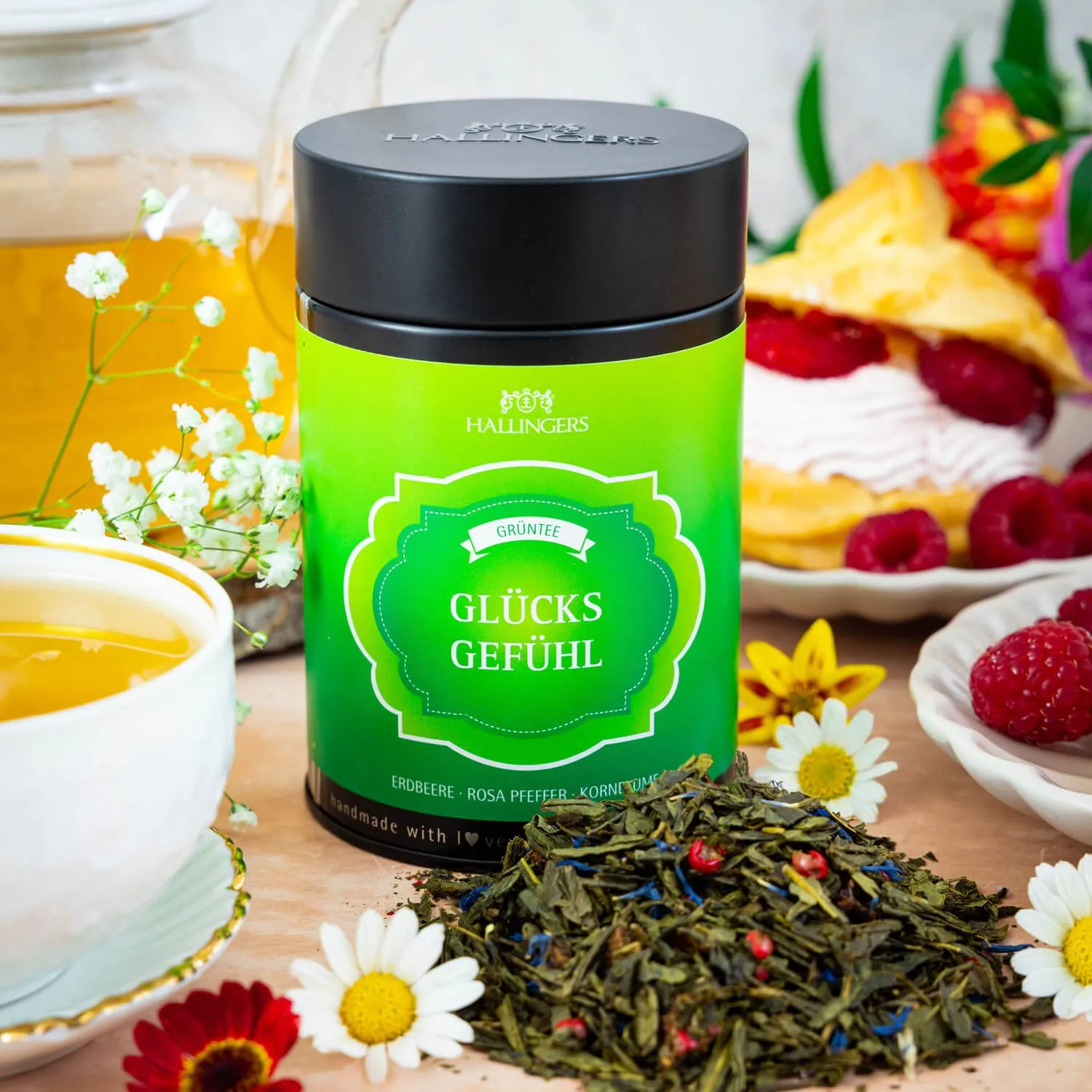 Ein Grüntee der Extraklasse aus ausgewählten Teegarten-Mischkulturen asiatischer Kleinbauern.