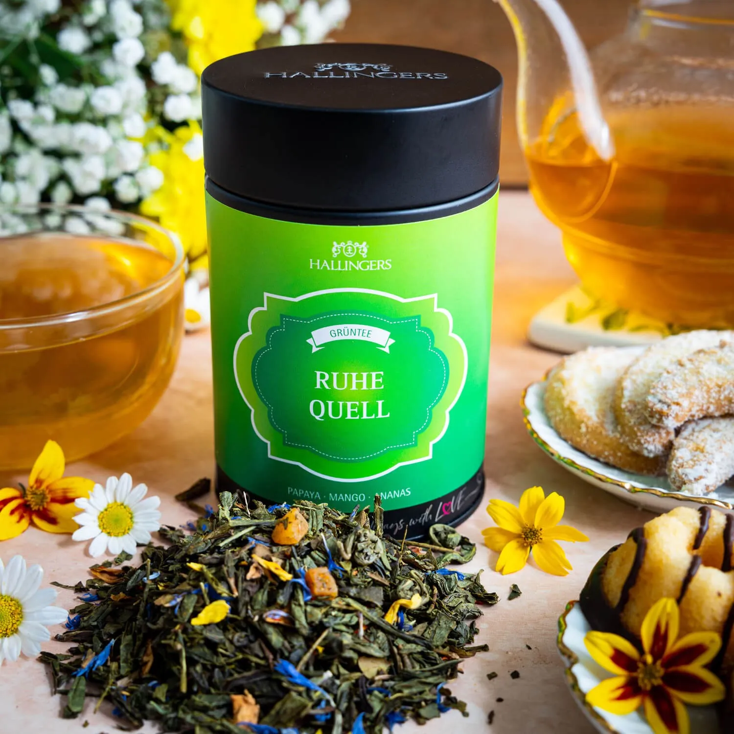 Ein Grüntee der Extraklasse aus ausgewählten Teegarten-Mischkulturen asiatischer Kleinbauern.