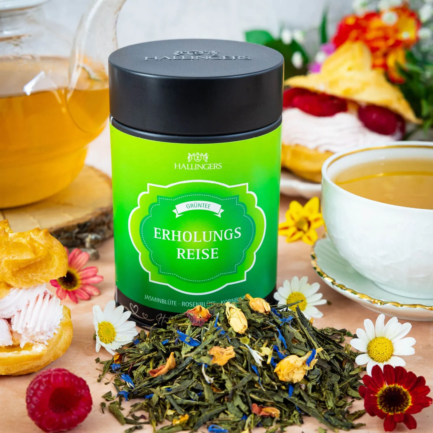 Ein Grüntee der Extraklasse aus ausgewählten Teegarten-Mischkulturen asiatischer Kleinbauern.