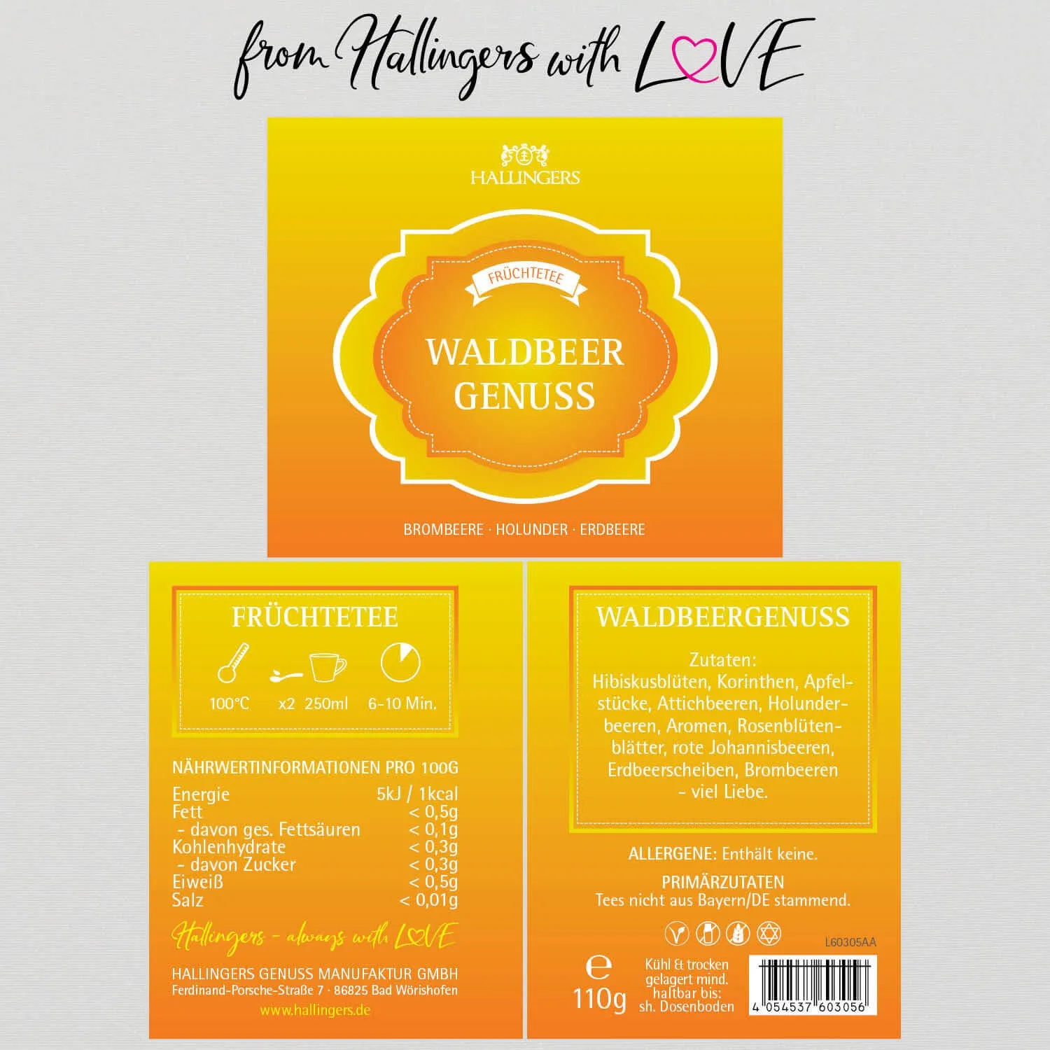 Waldbeergenuss (Früchtetee)