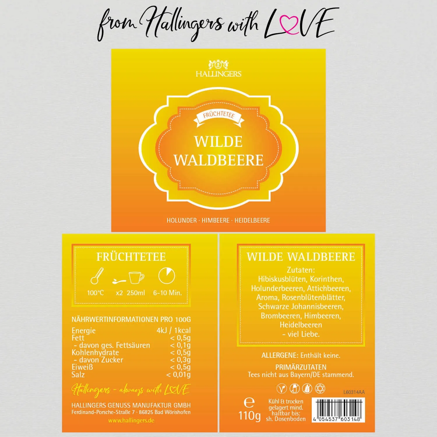 Wilde Waldbeere (Früchtetee)