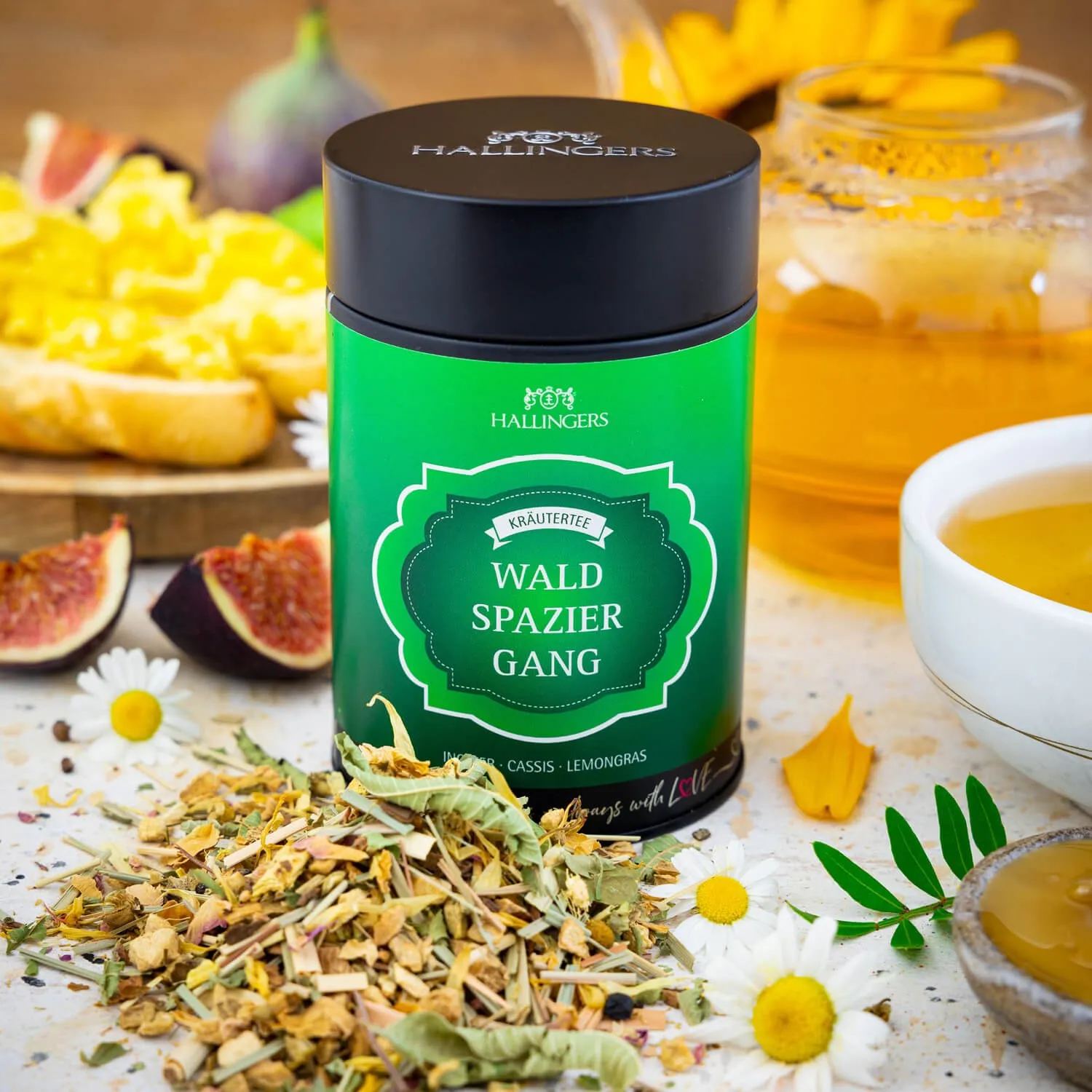 Ein Kräutertee der Extraklasse. Eine geschmackvolle Sinfonie ausgewählten Früchten, Blüten und Kräutern.