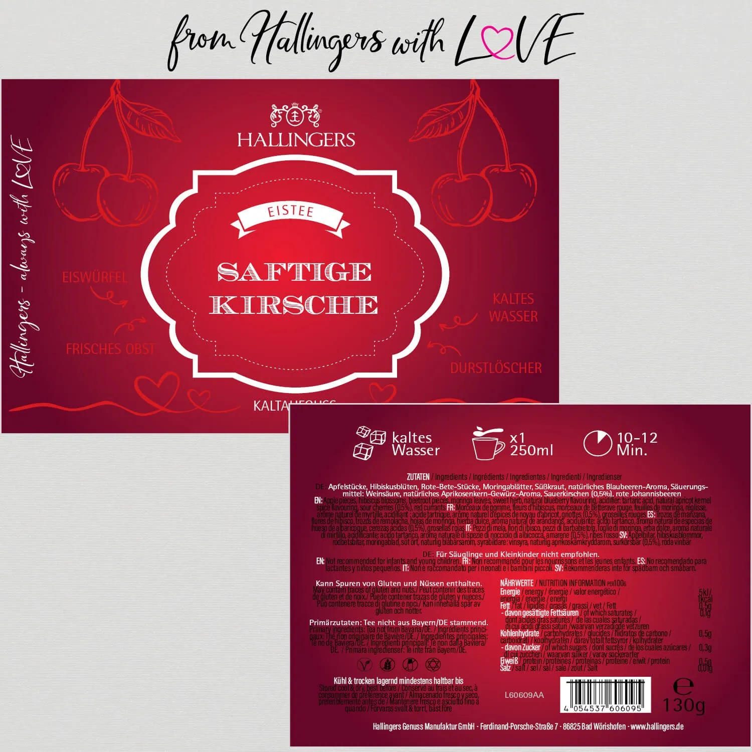 Saftige Kirsche (Früchtetee, ColdBrew)