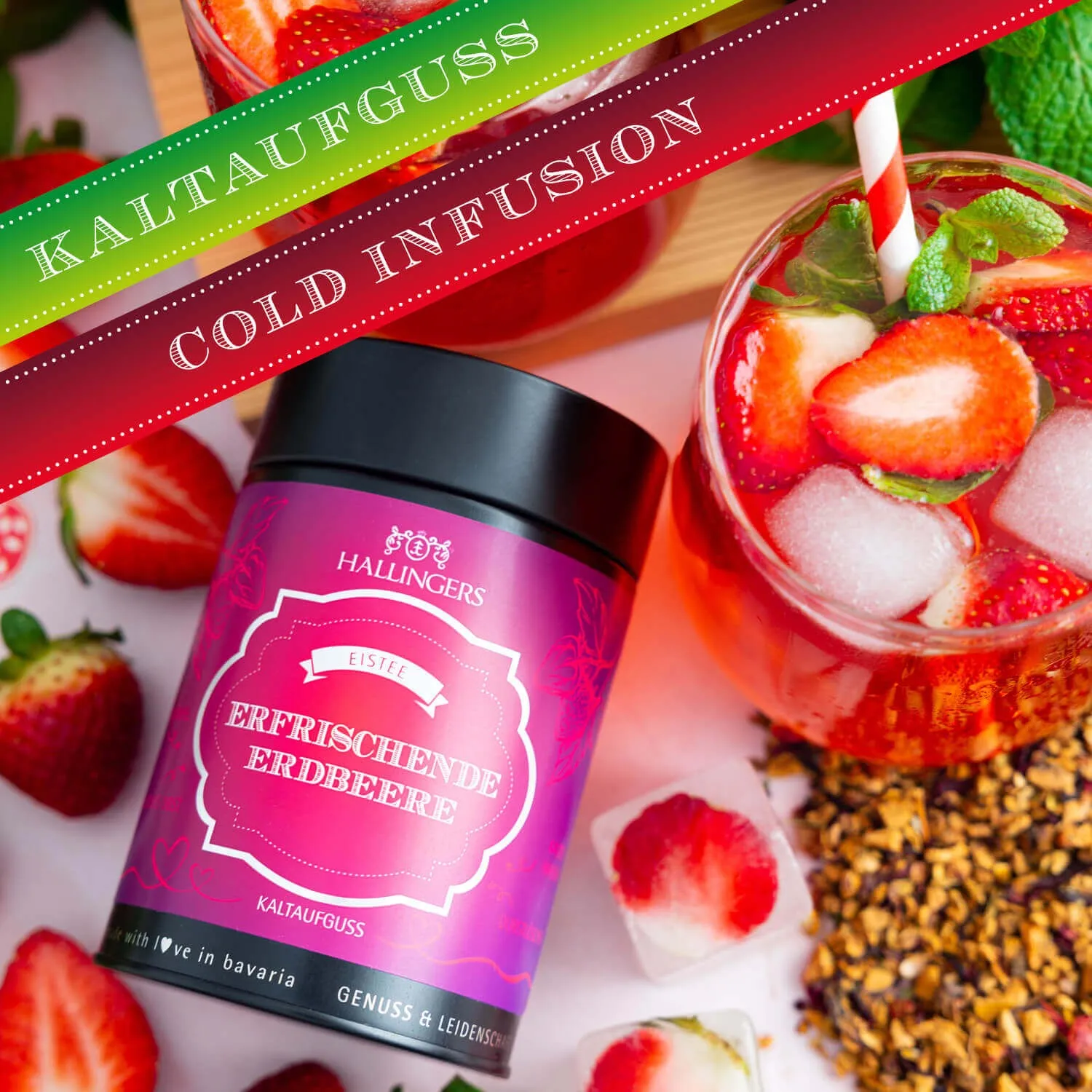 Überrasche Deine Liebsten mit perfekten Geschenken von Hallingers. Oder genieße selbst das Leben mit einer täglichen Tasse Hallingers Tee.