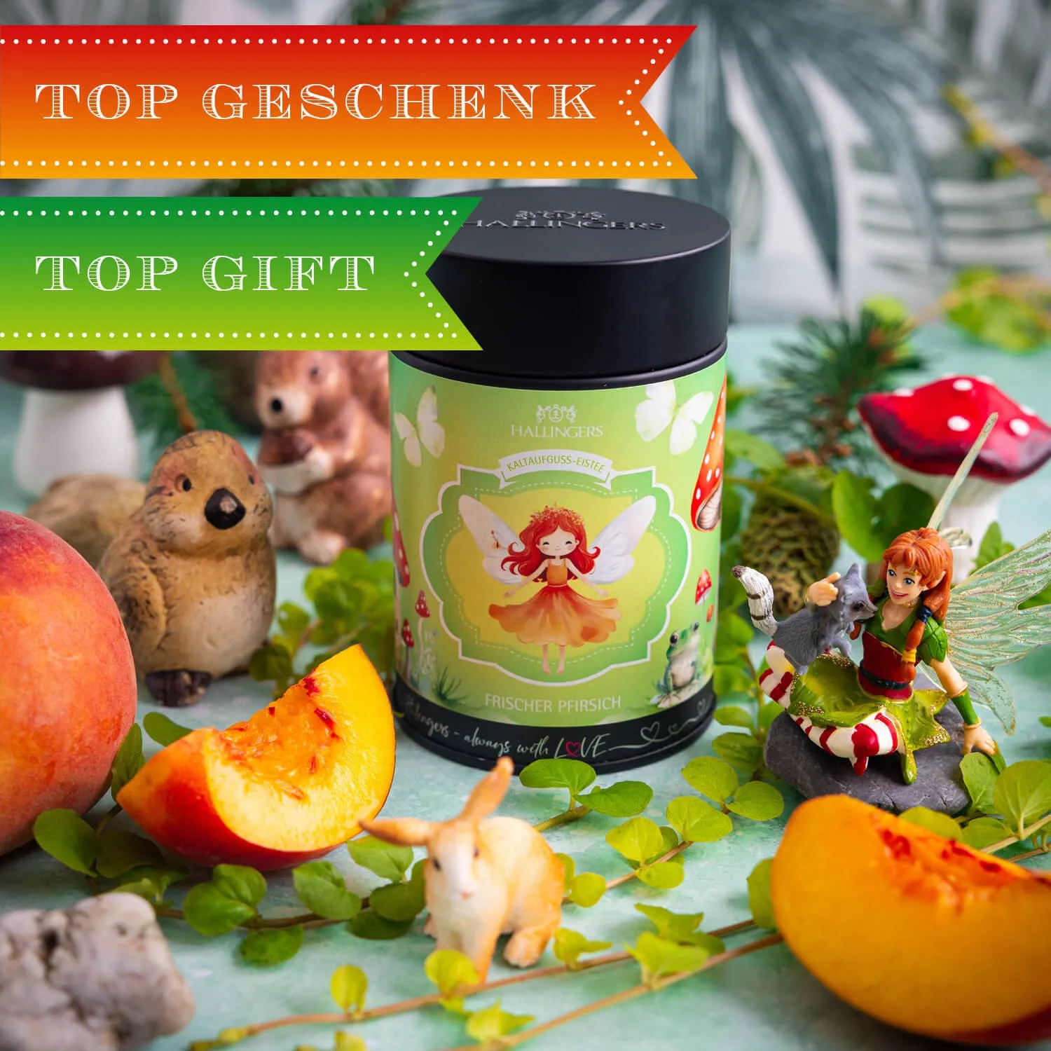Überrasche Deine Liebsten mit perfekten Geschenken von Hallingers. Oder genieße selbst das Leben mit einer täglichen Tasse Hallingers Tee.