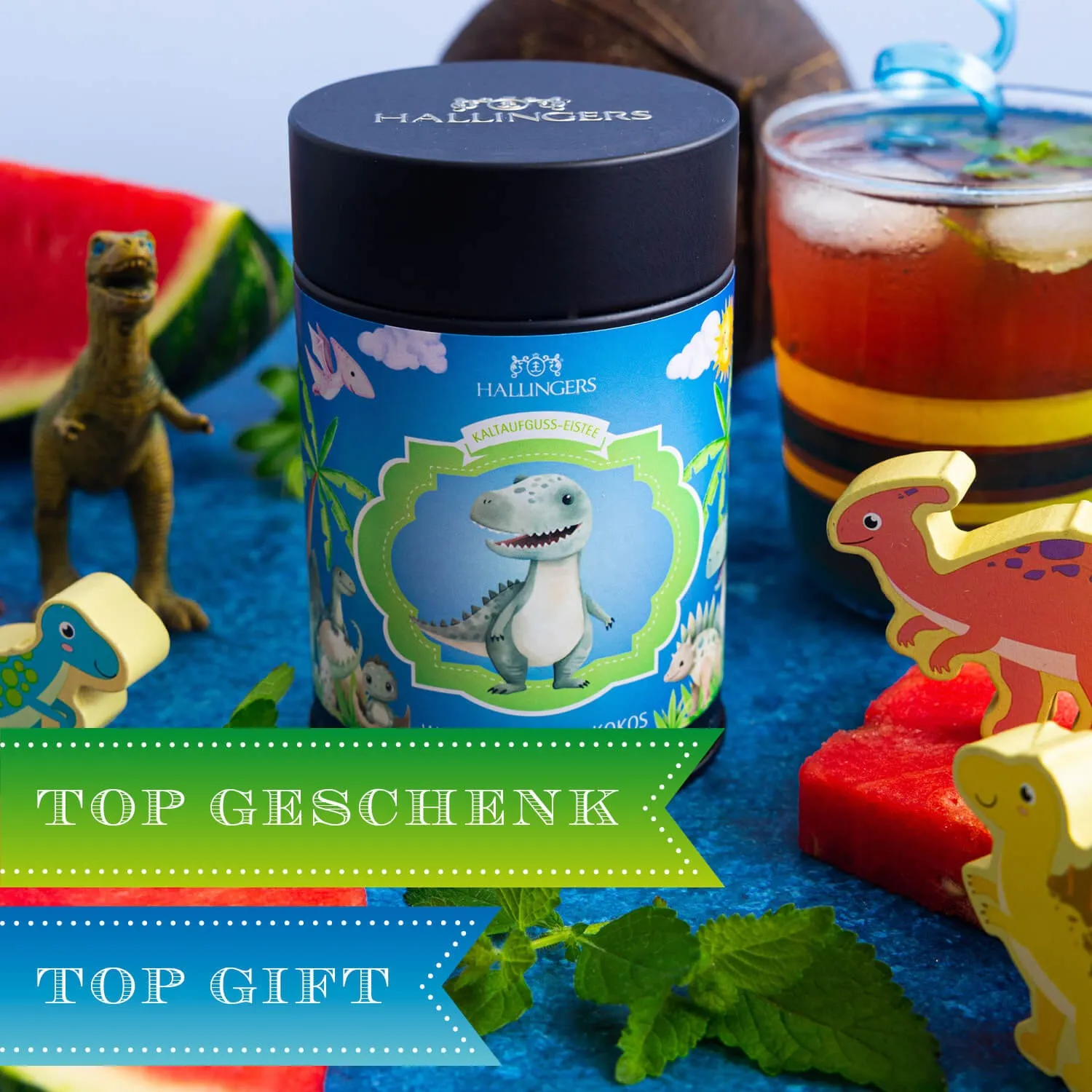 Überrasche Deine Liebsten mit perfekten Geschenken von Hallingers. Oder genieße selbst das Leben mit einer täglichen Tasse Hallingers Tee.