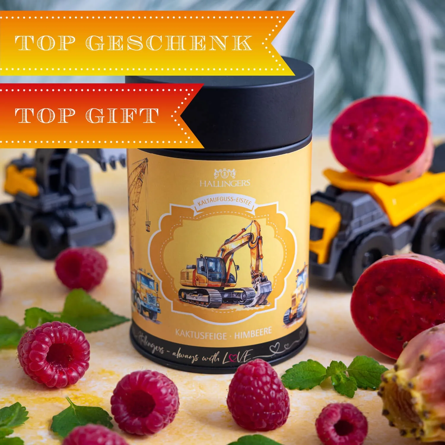 Überrasche Deine Liebsten mit perfekten Geschenken von Hallingers. Oder genieße selbst das Leben mit einer täglichen Tasse Hallingers Tee.