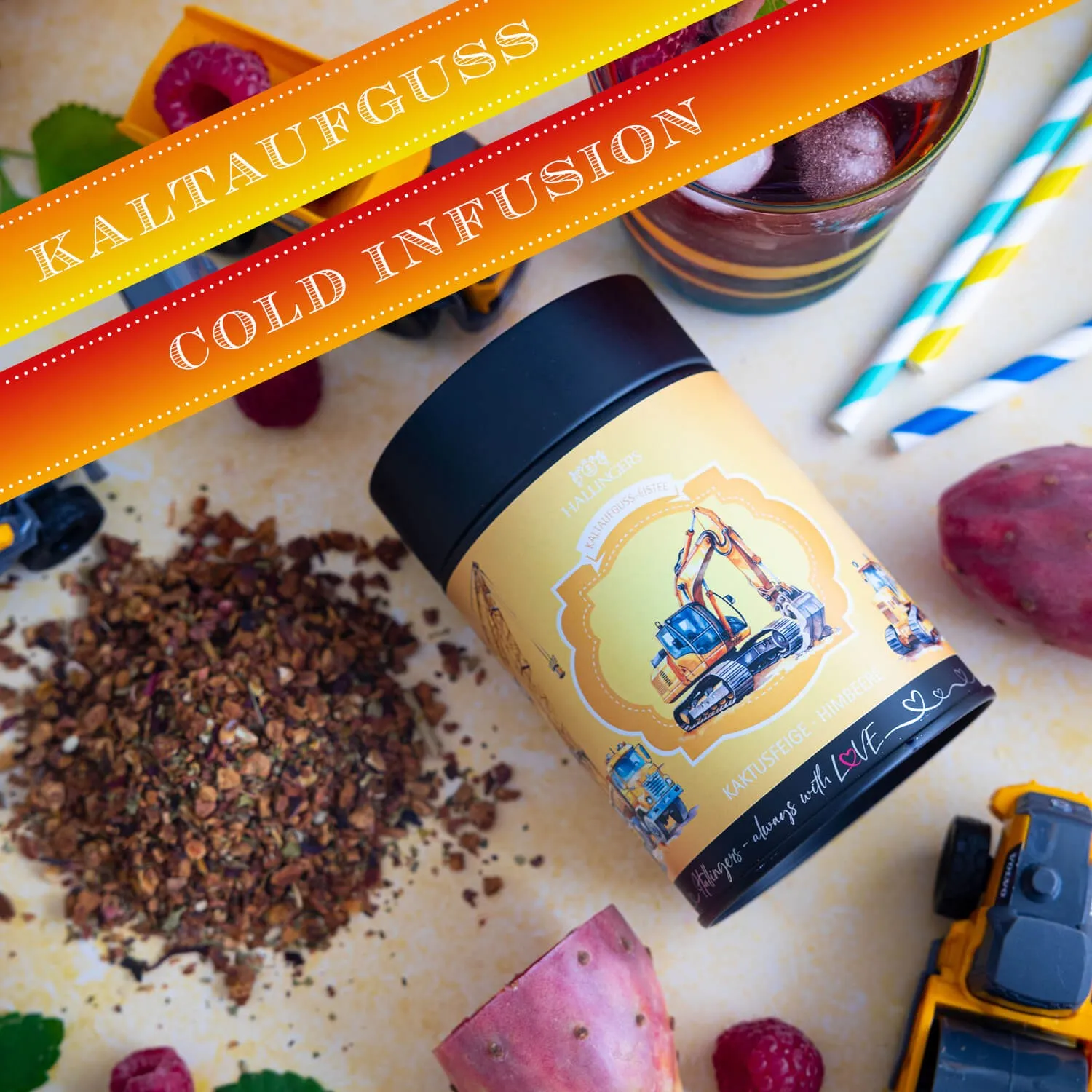 Unser Tipp: Schmeckt hervorragend mit frischen Minzblättern oder Eiswürfeln! Mit Liebe von Hand in Oberbayern verpackt!