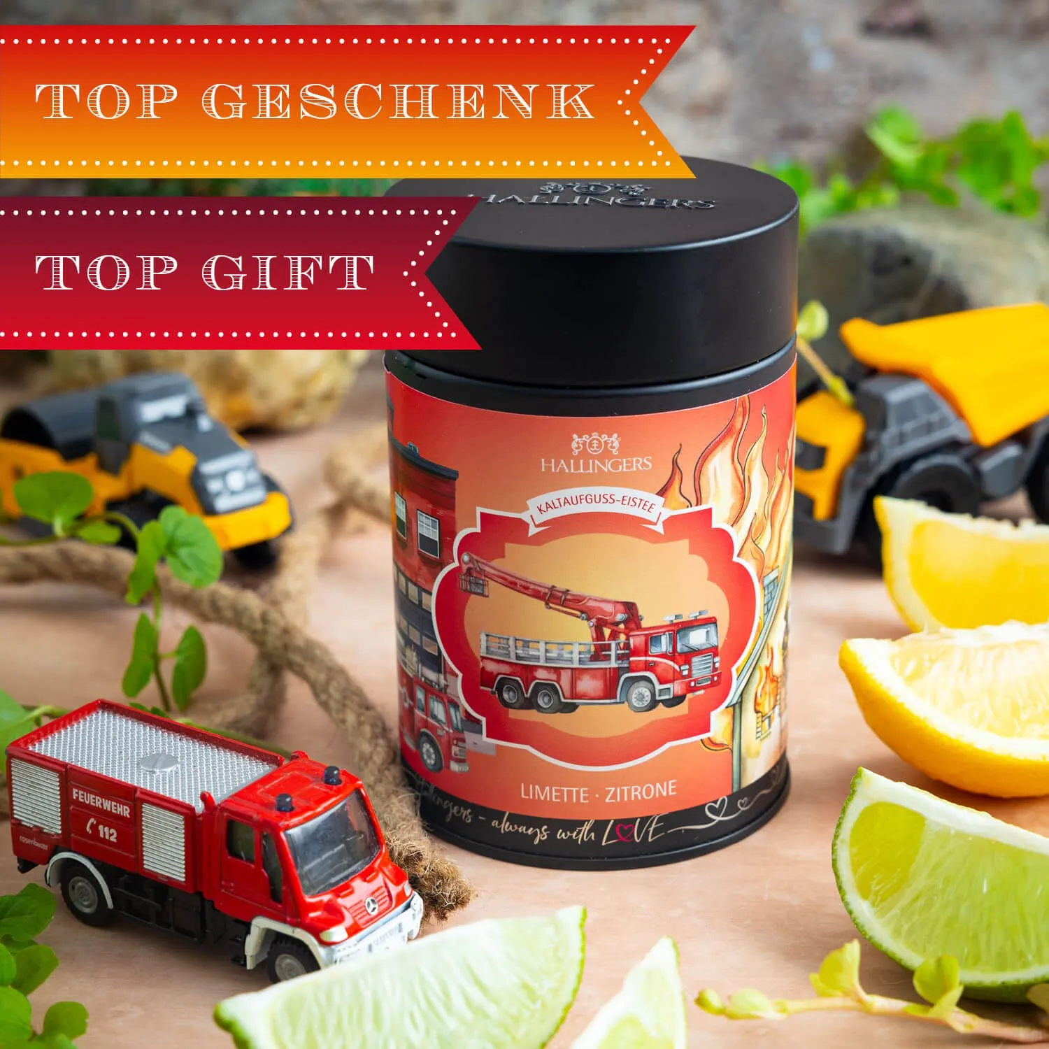 Überrasche Deine Liebsten mit perfekten Geschenken von Hallingers. Oder genieße selbst das Leben mit einer täglichen Tasse Hallingers Tee.