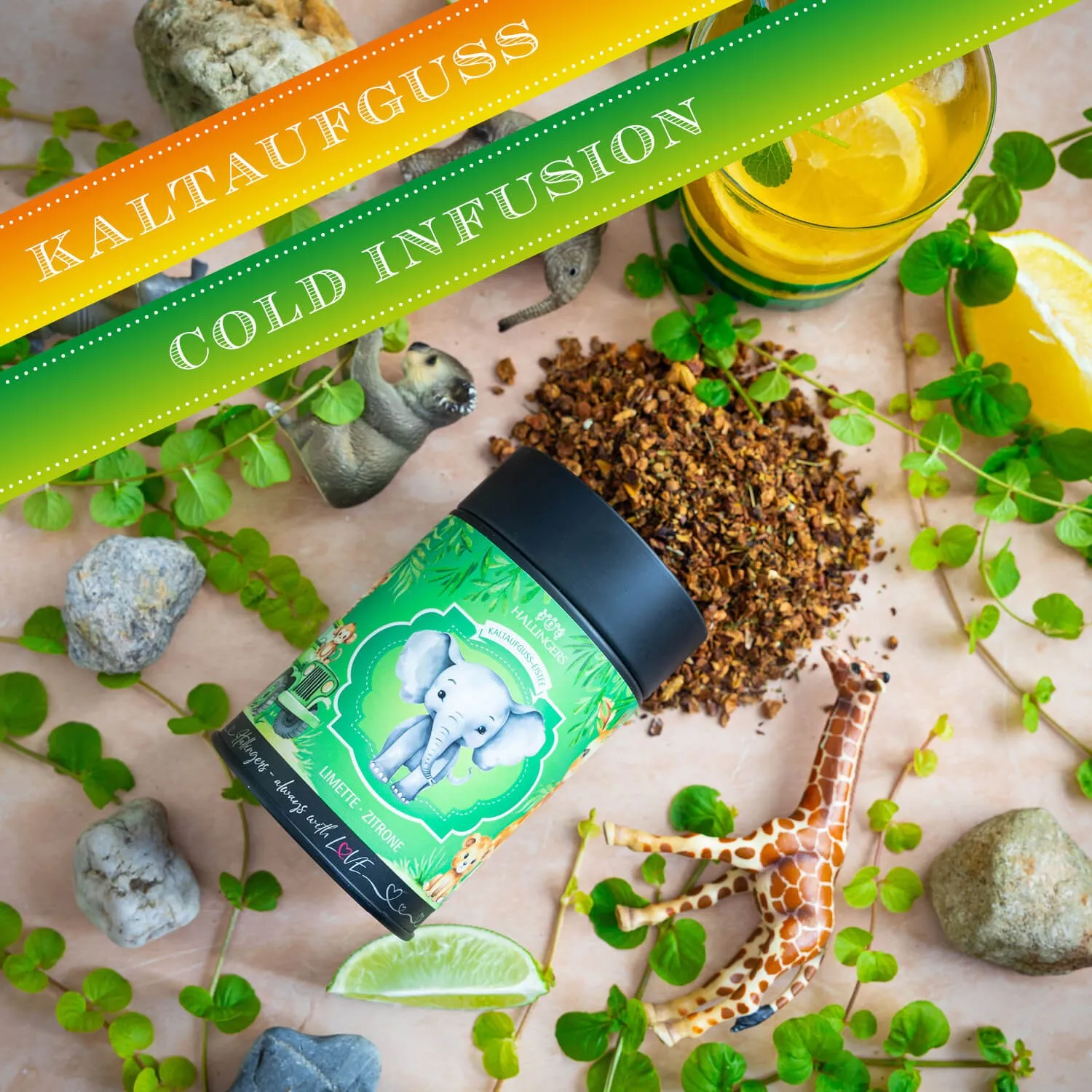 Unser Tipp: Schmeckt hervorragend mit frischen Minzblättern oder Eiswürfeln! Mit Liebe von Hand in Oberbayern verpackt!