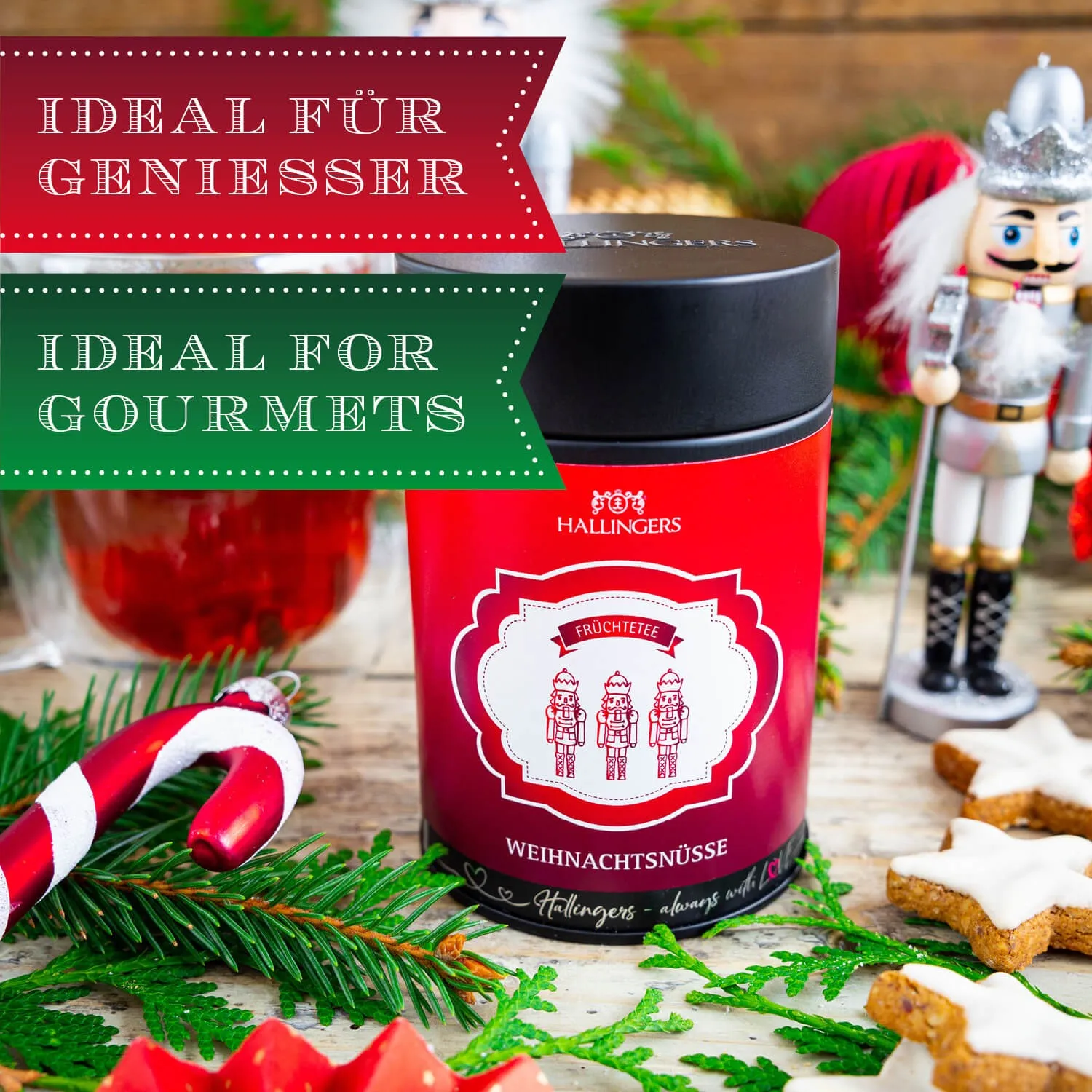 Lassen Sie sich von unserem hochqualitativen Früchtetee begeistern! Vollgepackt mit vollreifen Früchten aus der Natur  ein echtes Geschmackserlebnis!