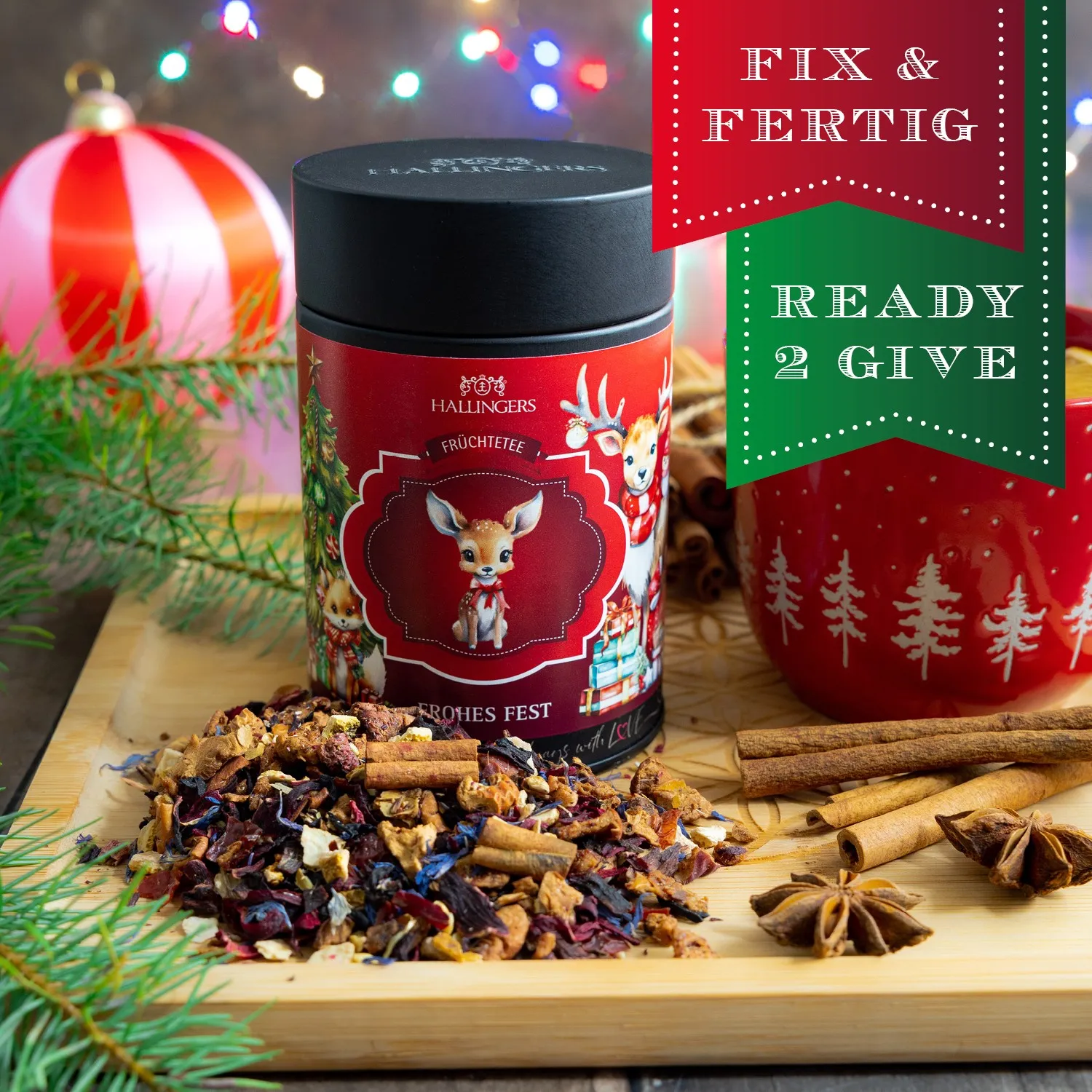 Lassen Sie sich von unserem hochqualitativen Früchtetee begeistern! Vollgepackt mit vollreifen Früchten aus der Natur  ein echtes Geschmackserlebnis!