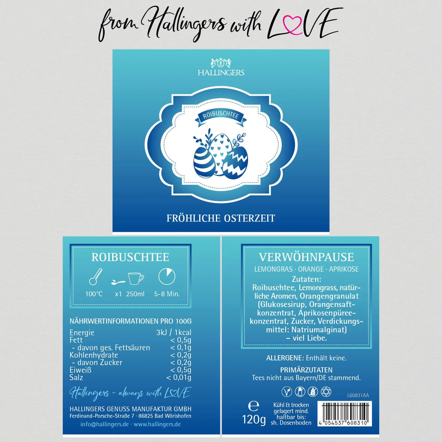 Fröhliche Osterzeit (Roibuschtee)