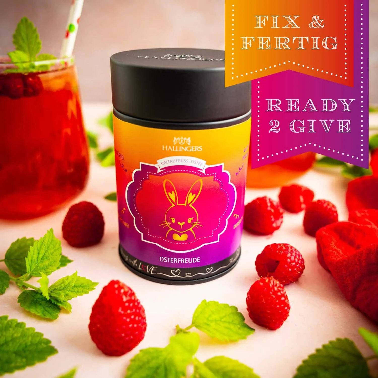 Kann man super perfekt als Eistee servieren mit frischen Früchten oder Eiswürfeln!