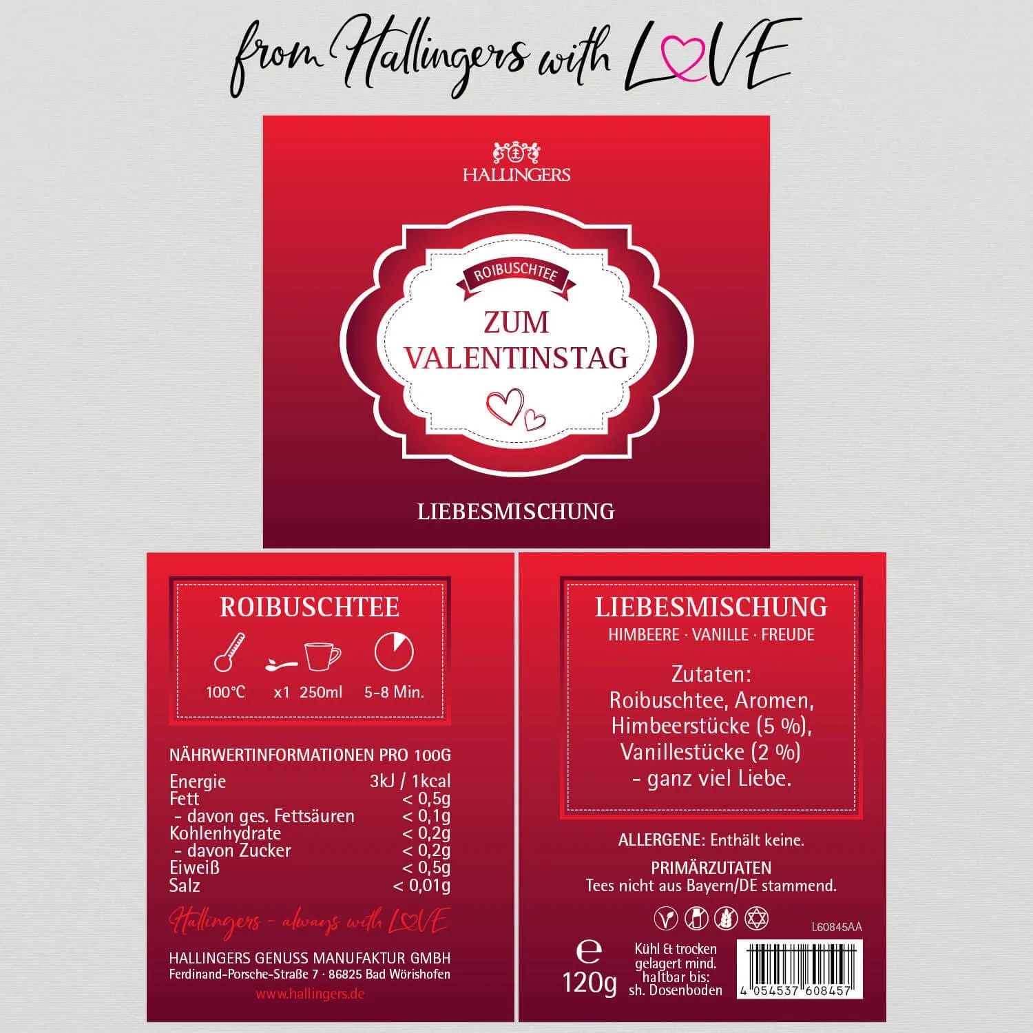 Zum Valentinstag (Roibuschtee)