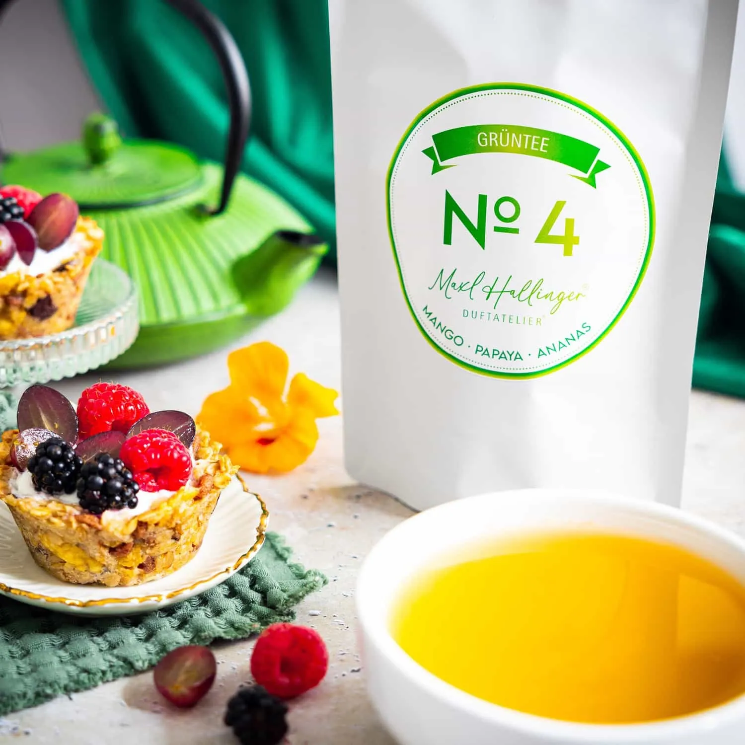 Ein Grüntee der Extraklasse aus ausgewählten Teegarten-Mischkulturen asiatischer Kleinbauern.