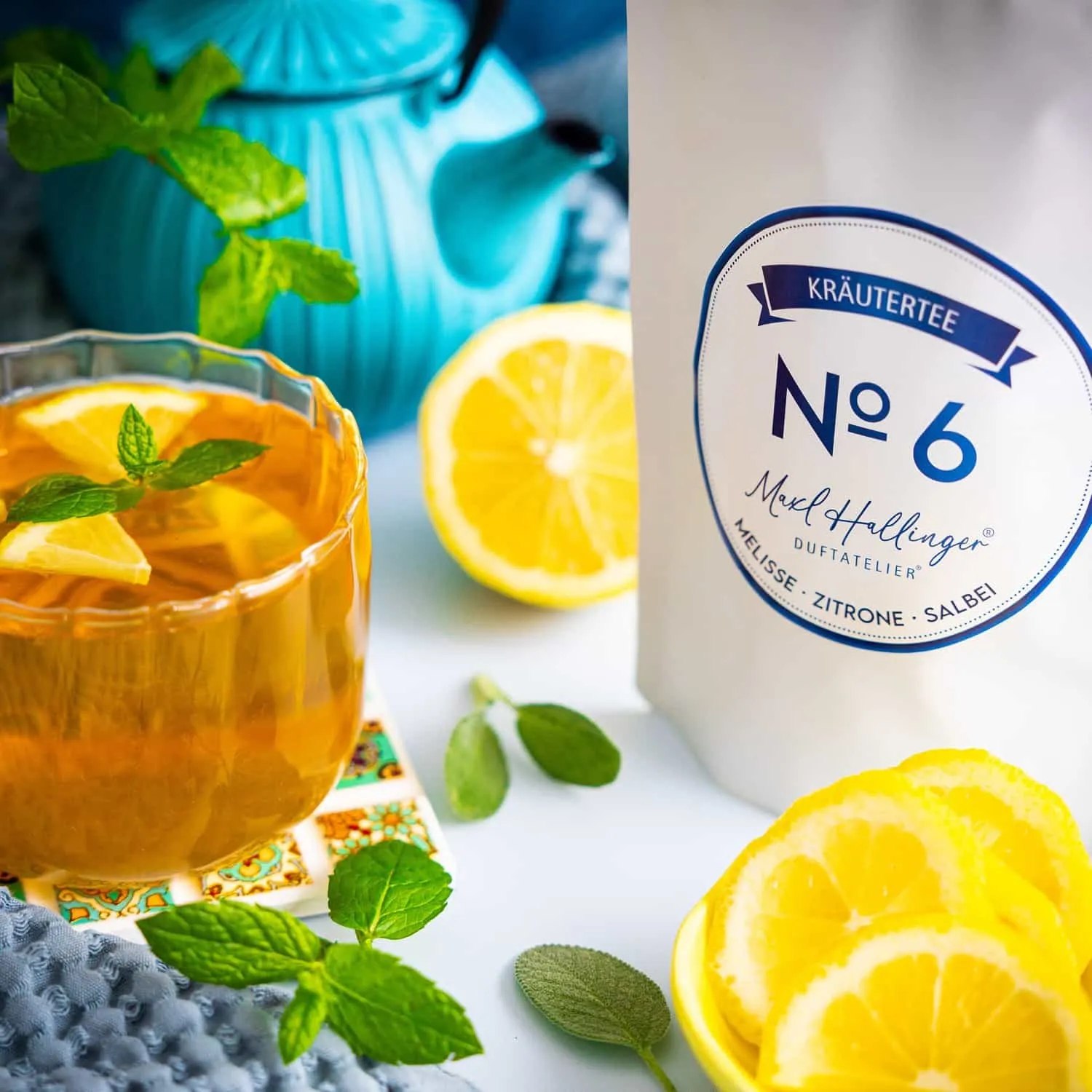 Ein Kräutertee der Extraklasse. Eine geschmackvolle Sinfonie ausgewählten Früchten, Blüten und Kräutern.