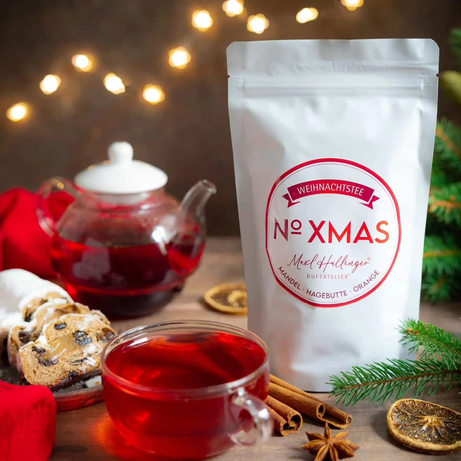 Ein Hochgenuss für alle Sinne! Dieser exzellente Früchtetee ist eine wahre Sinfonie erlesener Früchte, die den Gaumen mit ihrer Vielfalt verwöhnen.