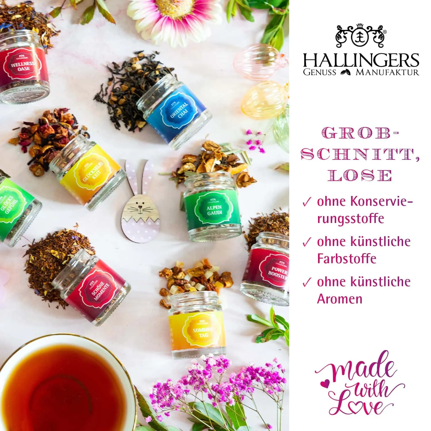 FÜR BESONDERE MENSCHEN & ANLÄSSE - Die besondere Geschenkidee für Frauen, Männer, Freunde, Familie, Kollegen & besondere Lieblingsmenschen. Perfekt für Ostern, das Osternest, den Osterbrunch, frühlingshafte Ostergeschenke & gemeinsame Momente