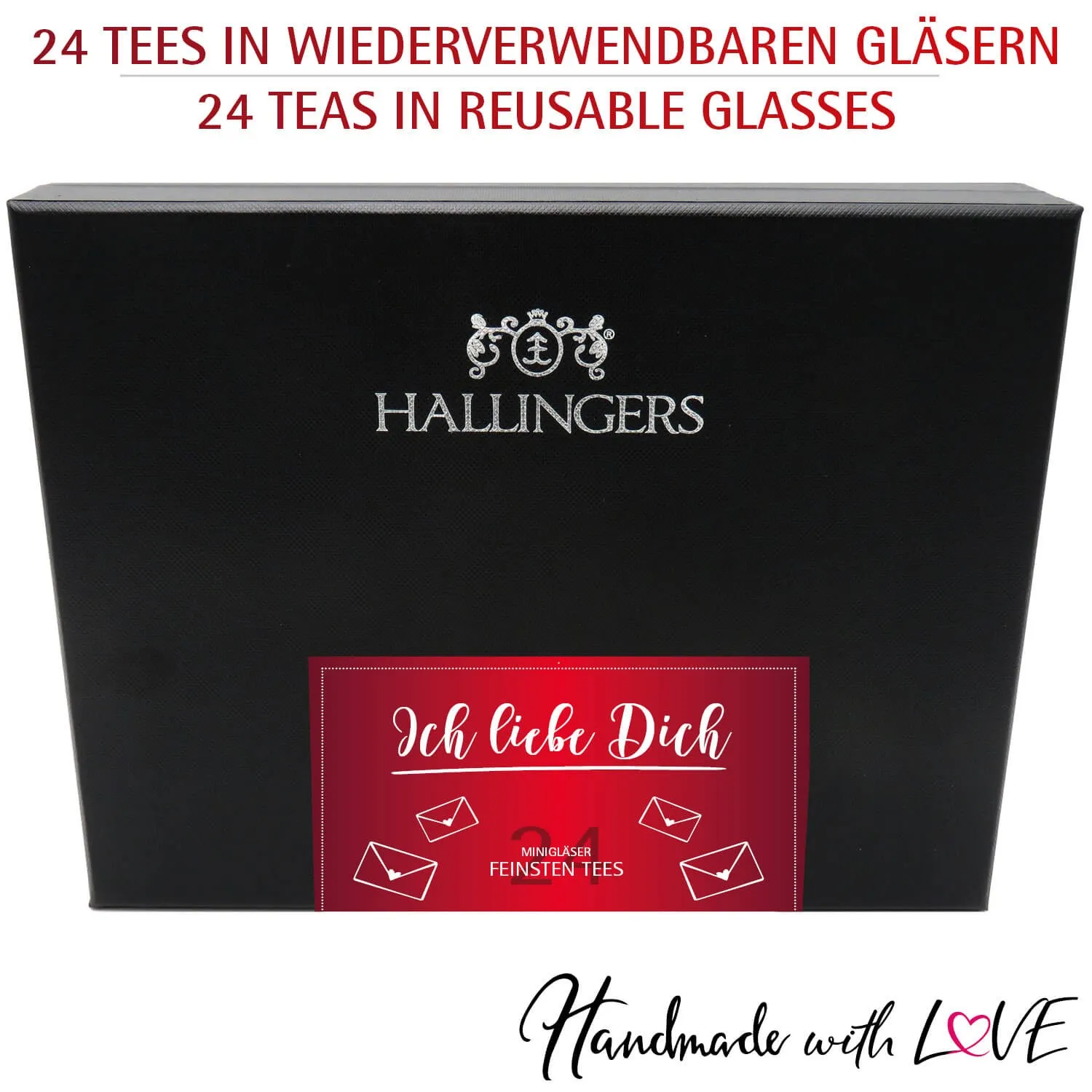 Ich liebe Dich (24 Tees im Glas)